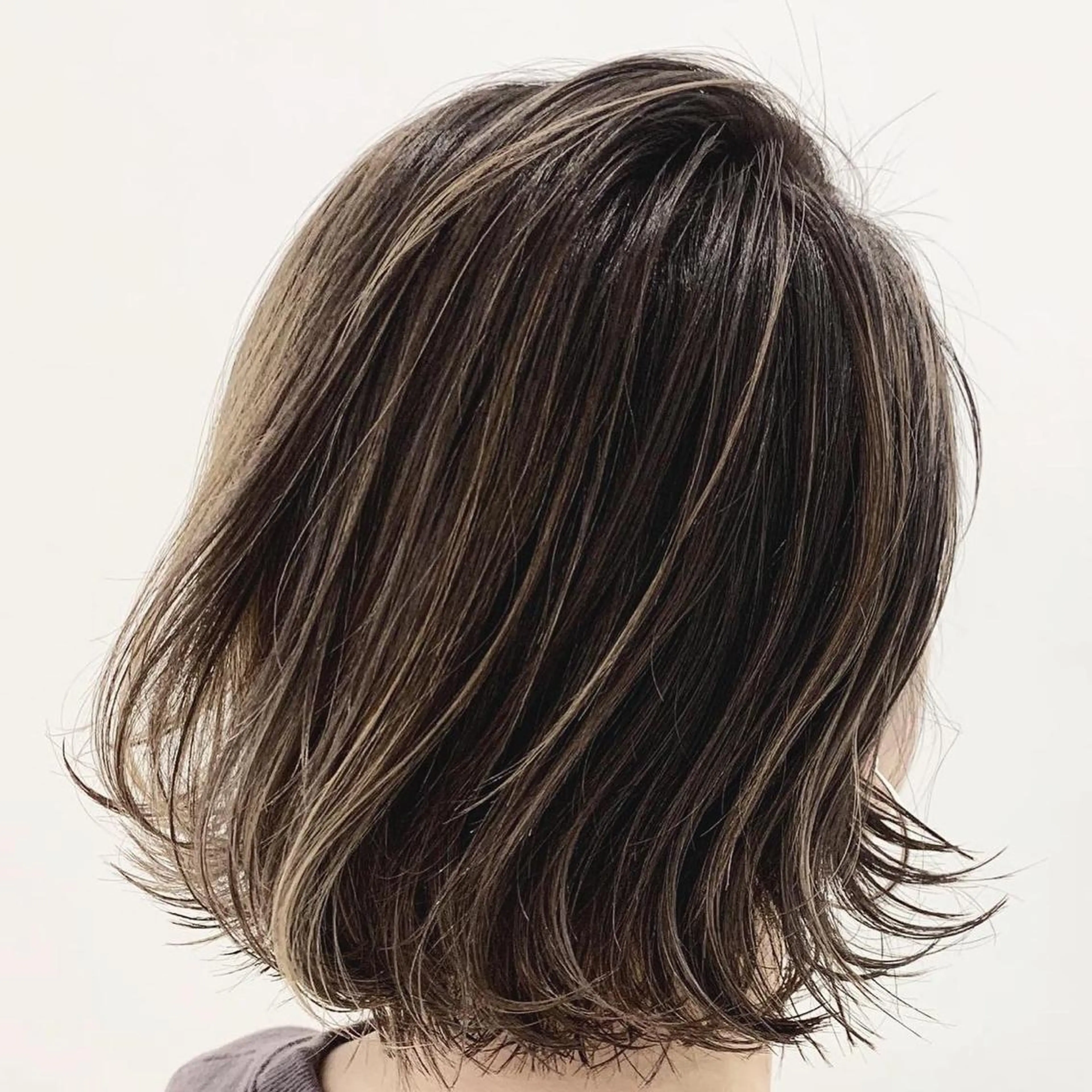 ミディアム ハイライト メンズ特化美容師/ 新井　洸太のヘアスタイル