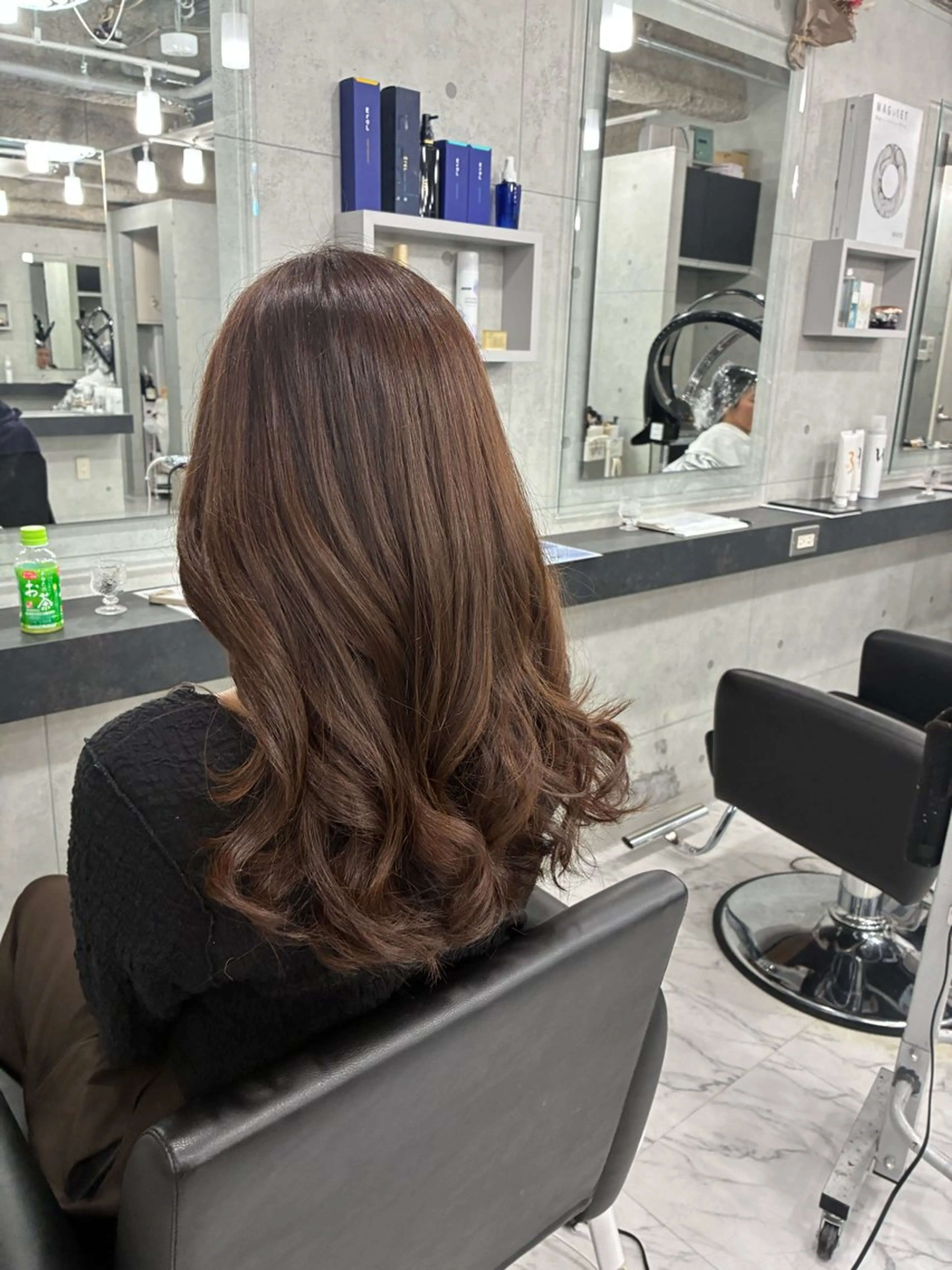 ロング カラー カット ヘアカラー Endearing所属・Endearing 北澤那未🌟銀座のヘアスタイル