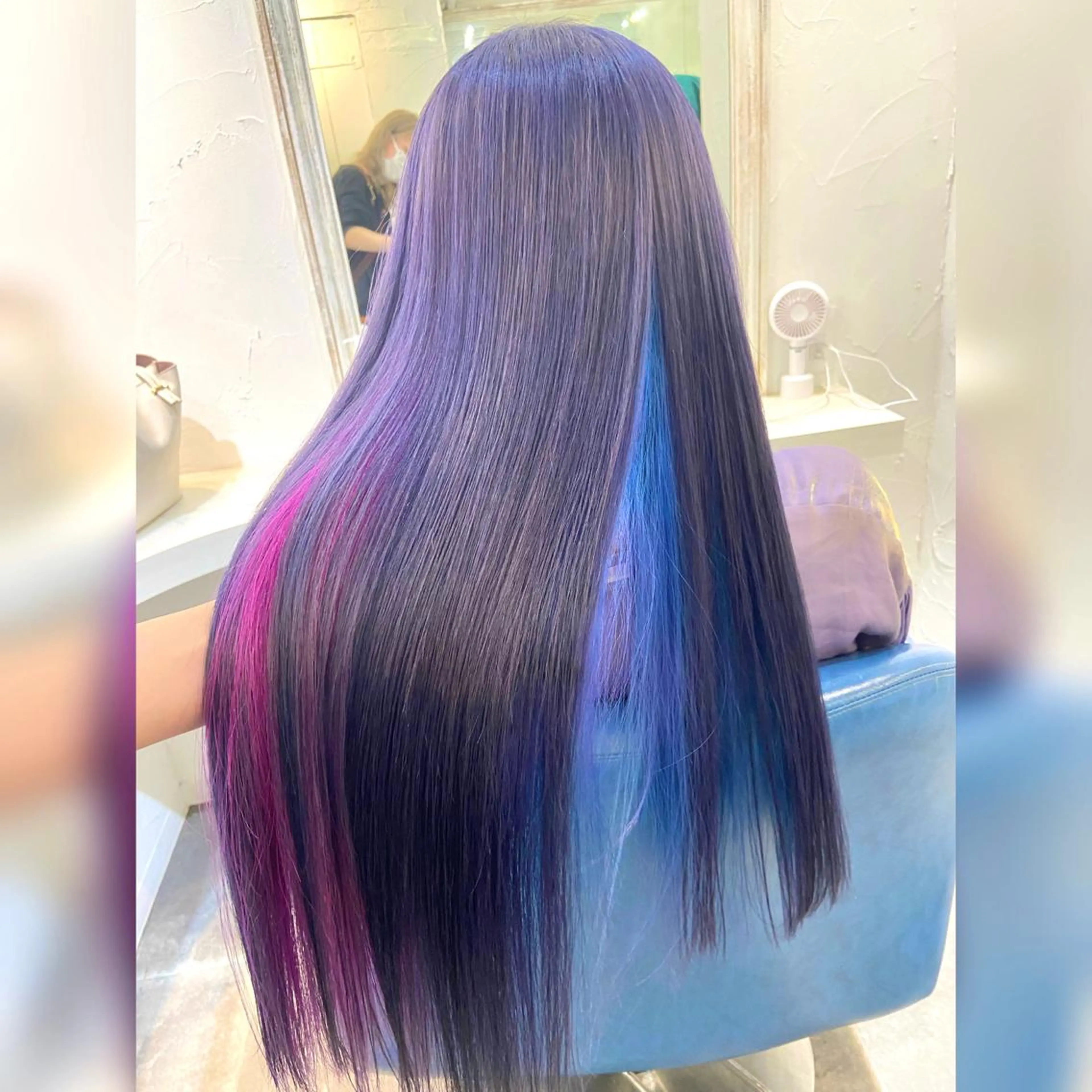 ロング カラー ヘアカラー ♥️ルフ🐒 ミレイ♥️のヘアスタイル