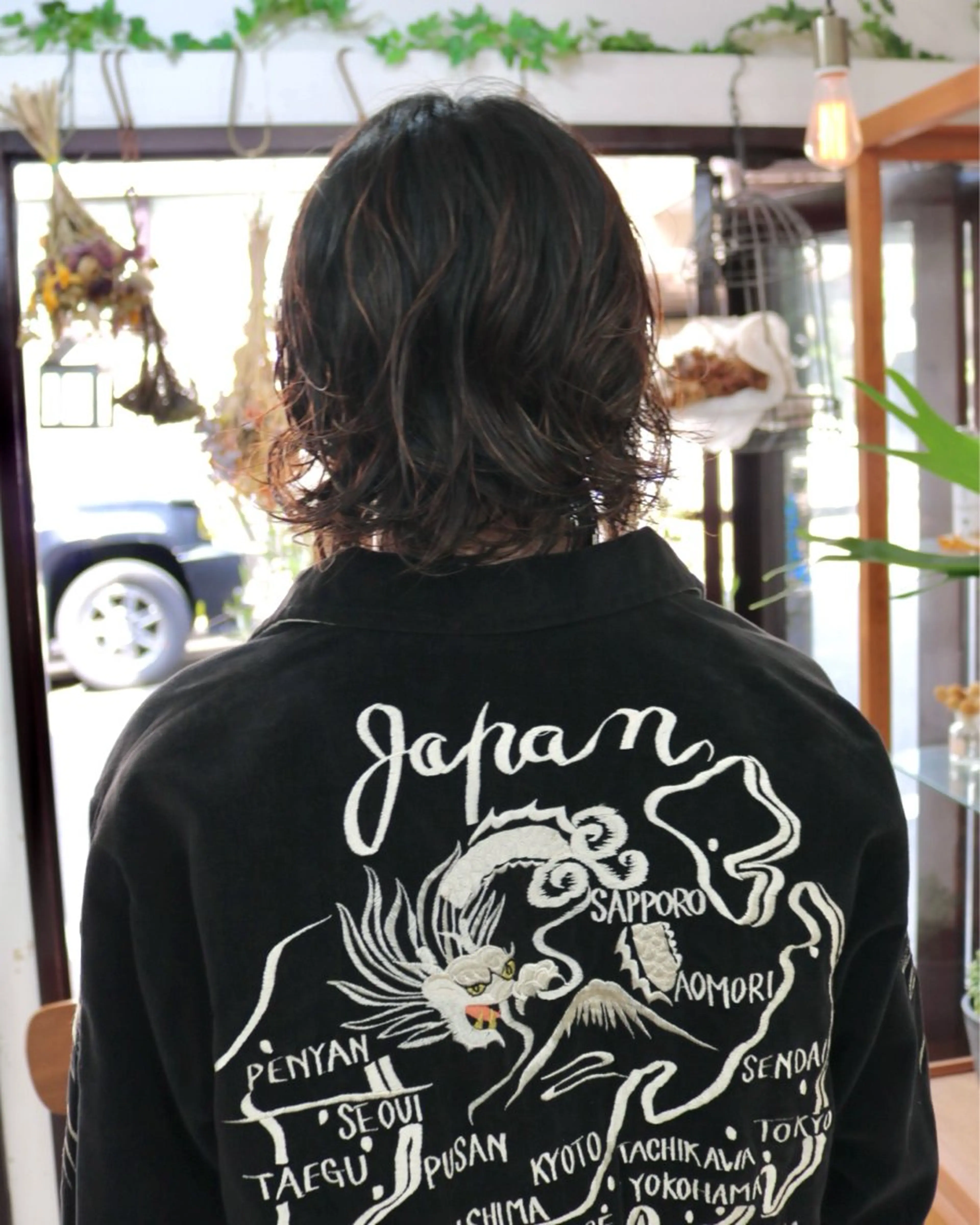 ミディアム パーマ メンズ カット パーマ トリートメント 木村陸弥 似合わせ 透明感カラー🌿のヘアスタイル