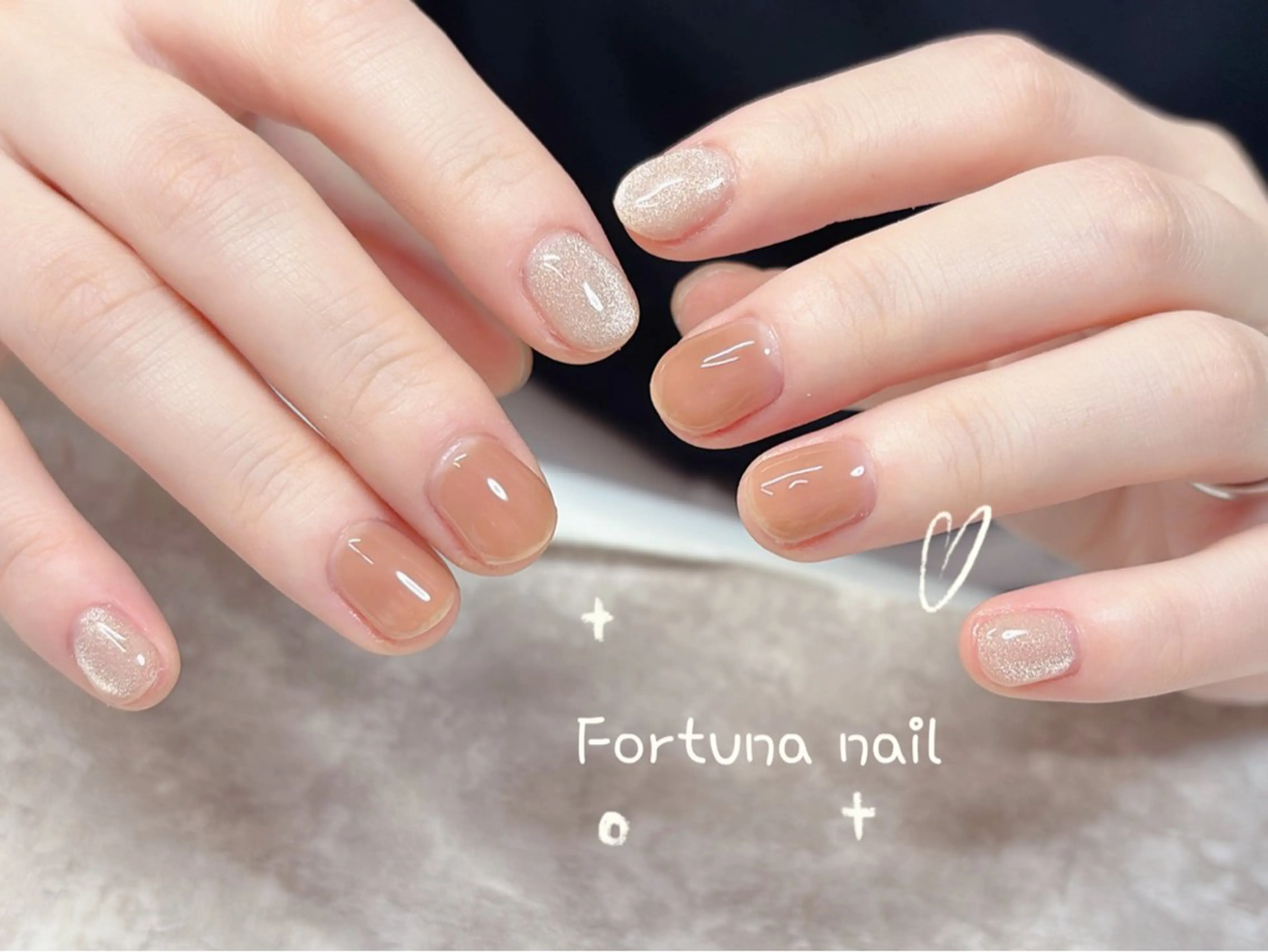 ネイル ハンドネイル Nail •Head スパFortunaのネイルデザイン