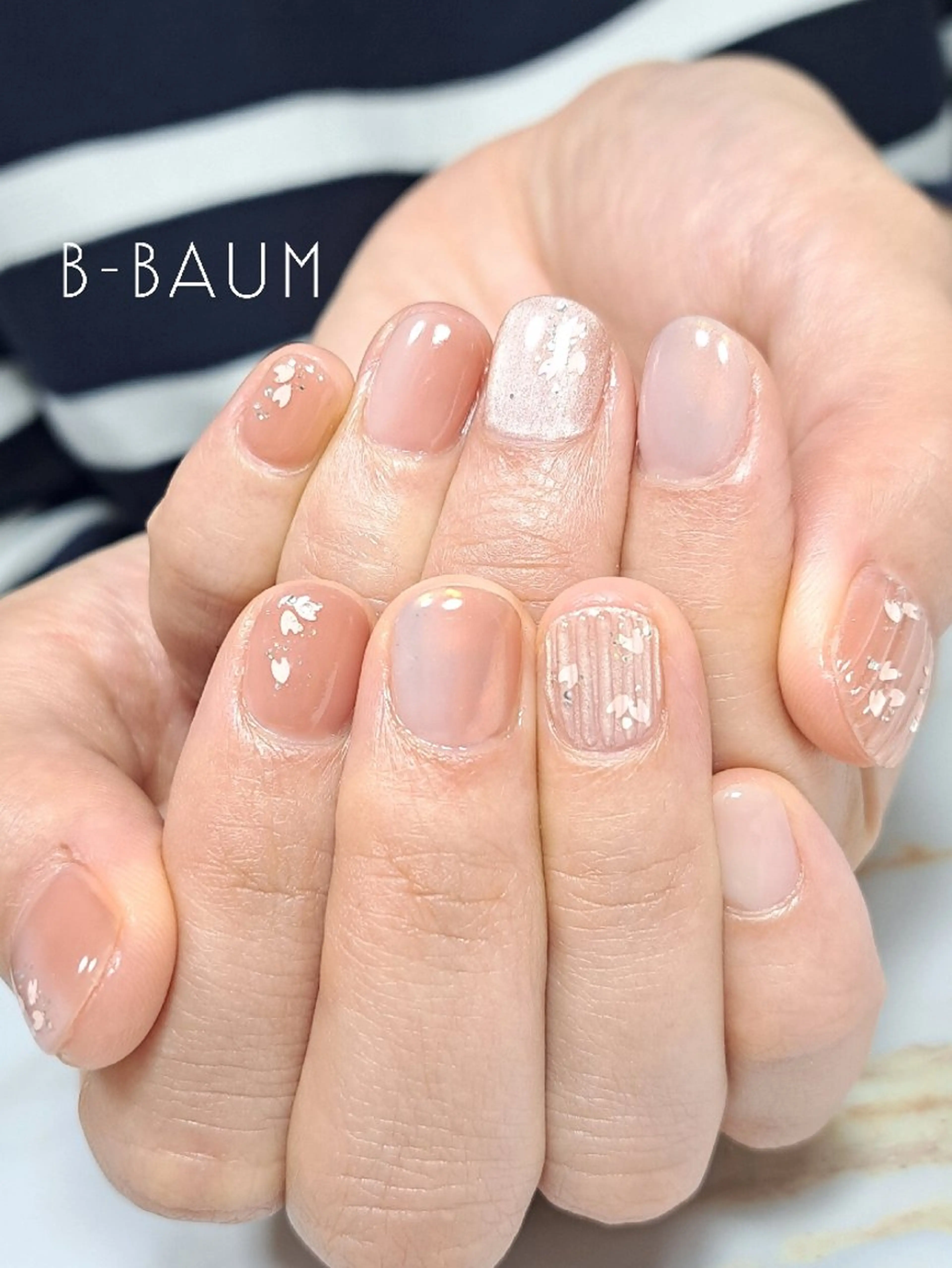ネイル 桜ネイル 春ネイル ハンドネイル B-BAUM  nailsalon のその他イメージ