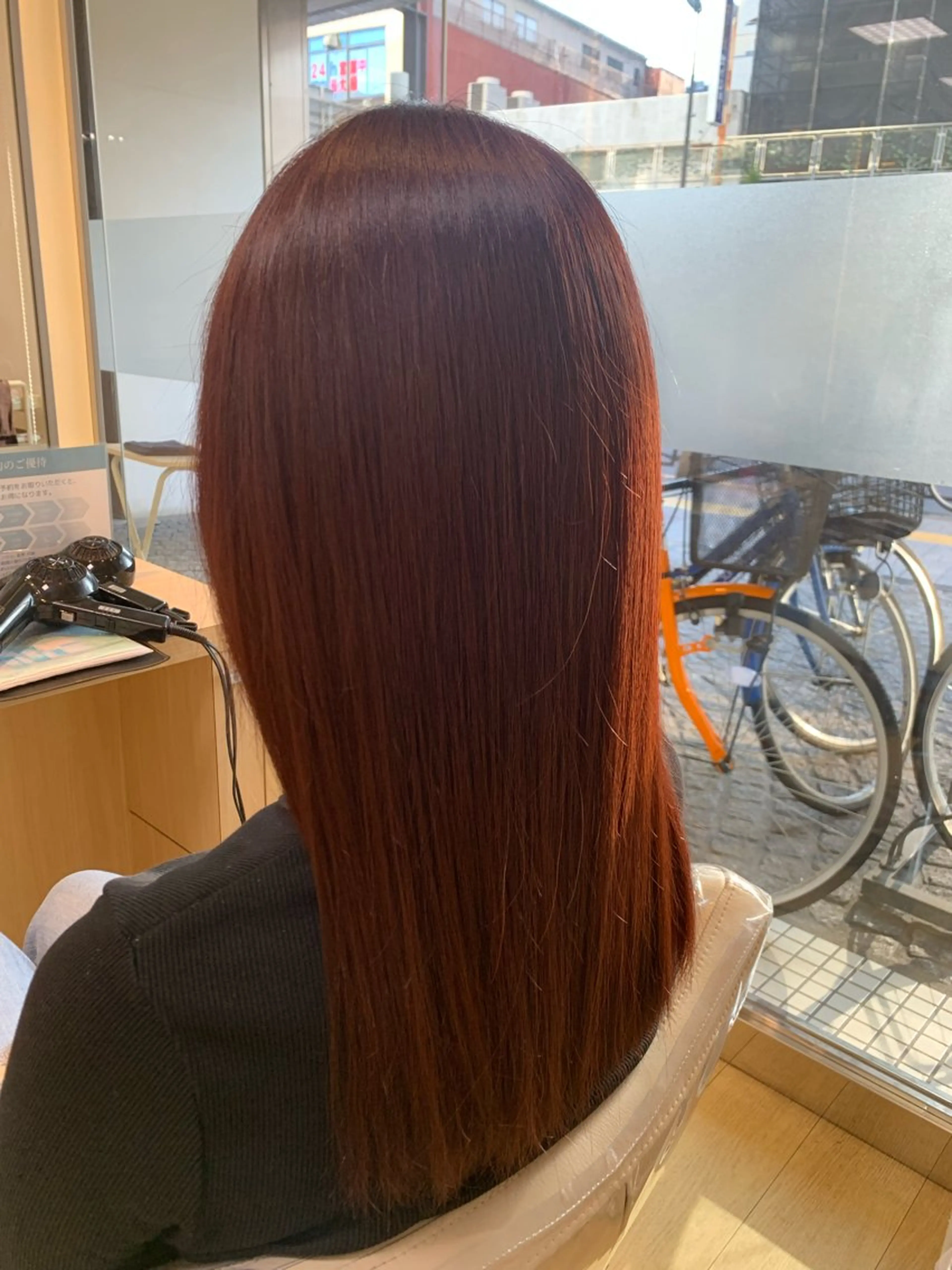 ロング 平川 忠明のヘアスタイル