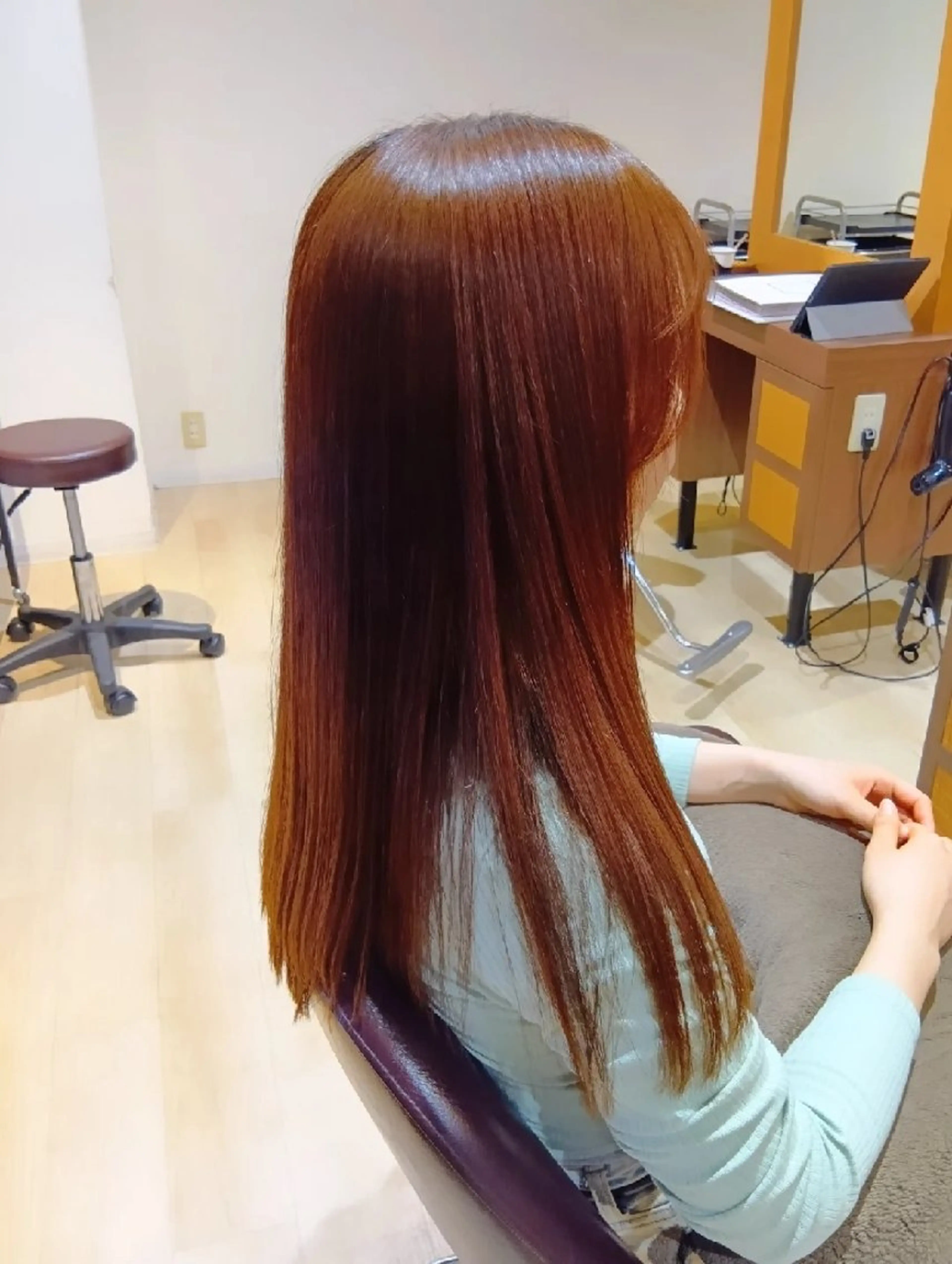 ロング 縮毛矯正 トリートメント カット トリートメント 小林暢🌟Orque 髪質改善サロン🌙のヘアスタイル