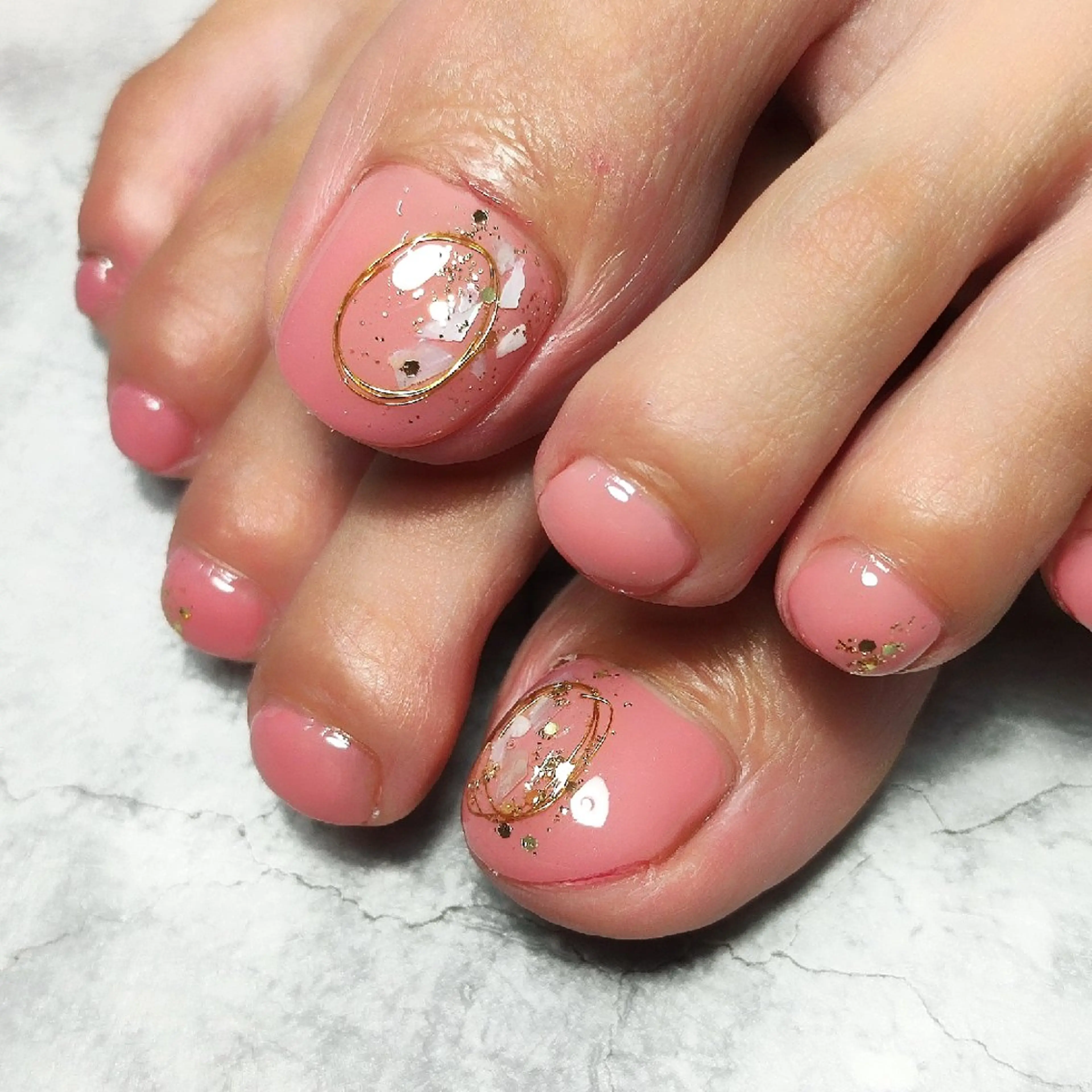 ネイル ニュアンスネイル 個人サロン saltnailのネイルデザイン