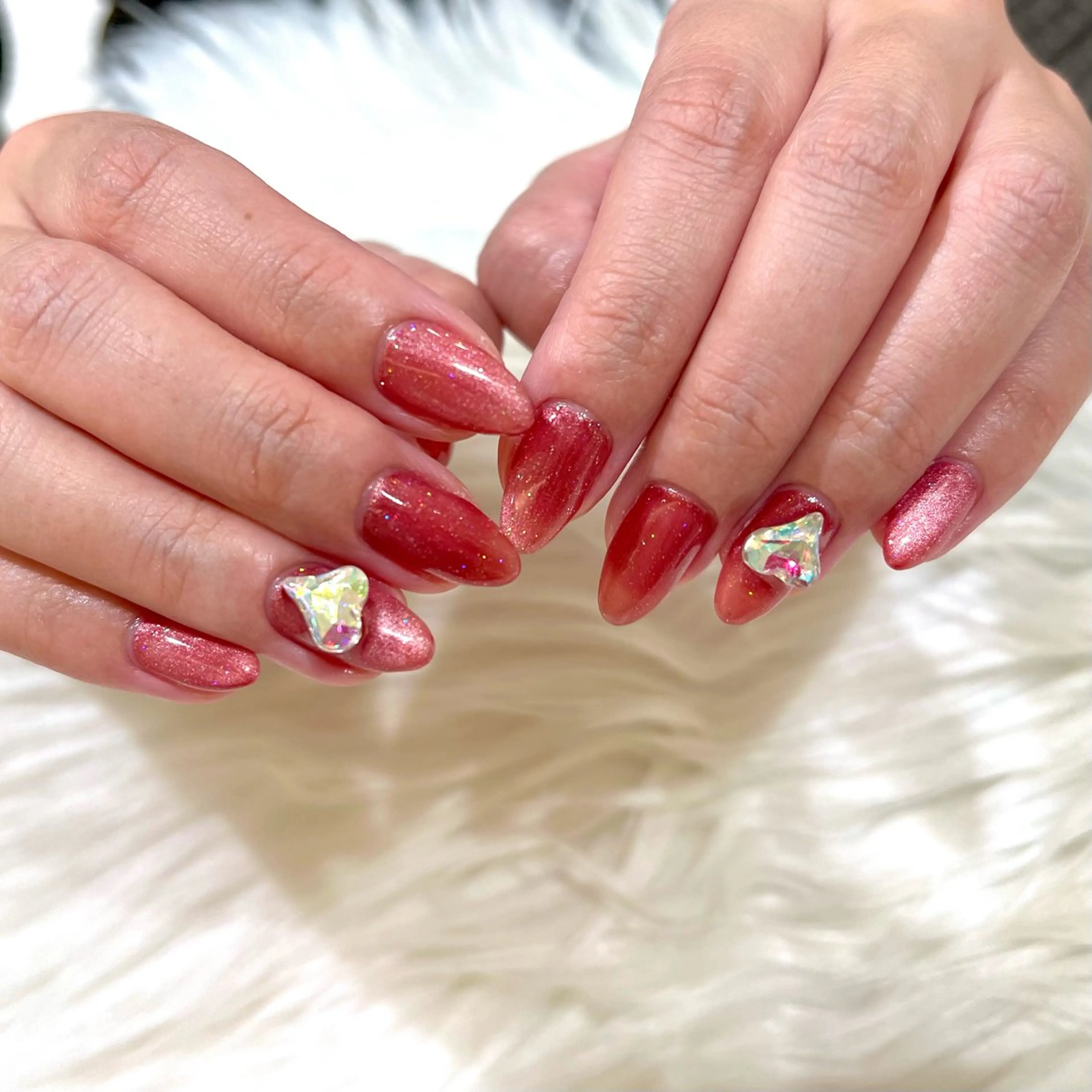 ネイル 持ち込み ハンドネイル 田中 夏海のネイルデザイン