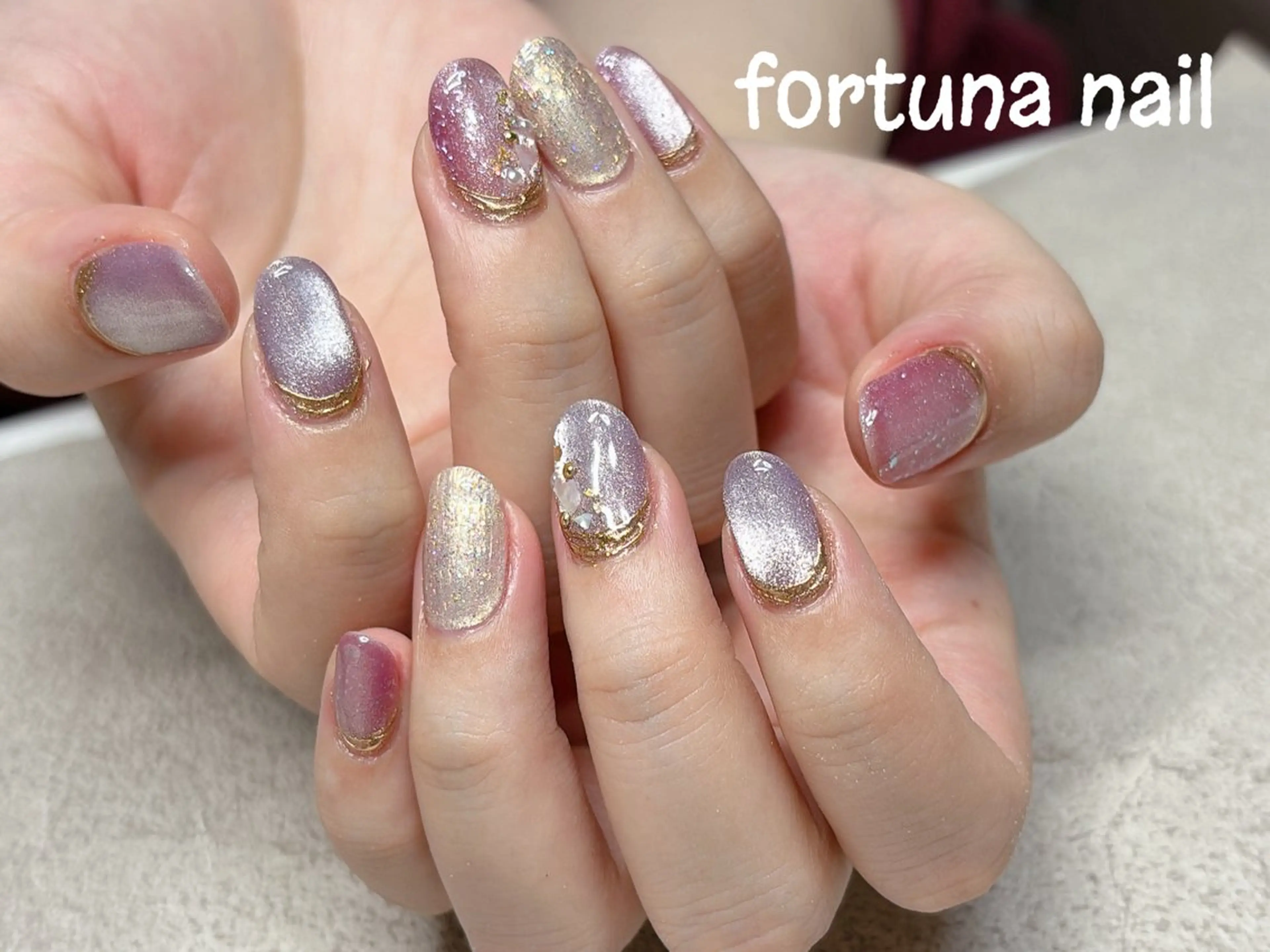 ネイル ハンドネイル ハンドケア Nail •Head スパFortunaのネイルデザイン