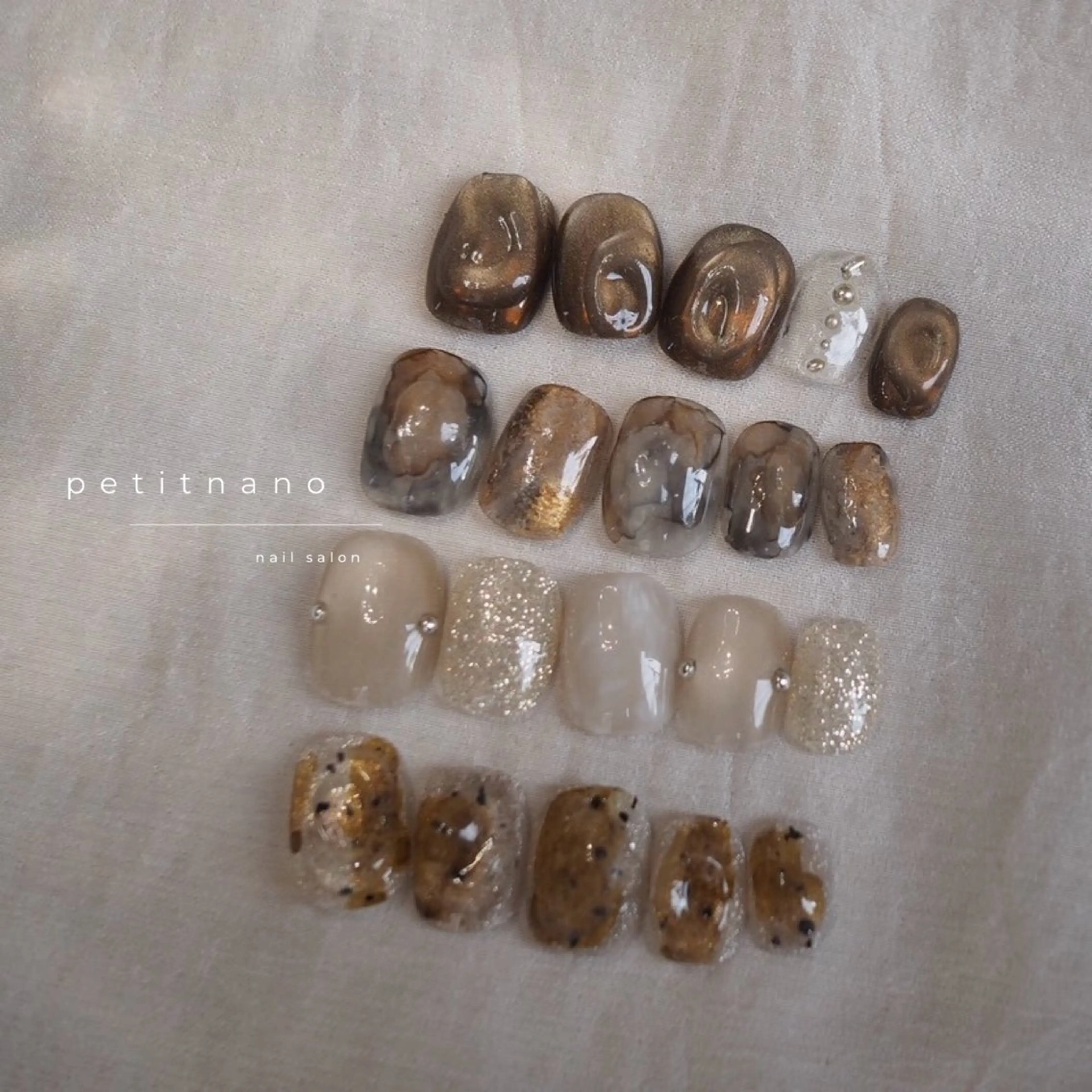 サンプルニュアンスネイル~winter~ 【オフ無】の写真