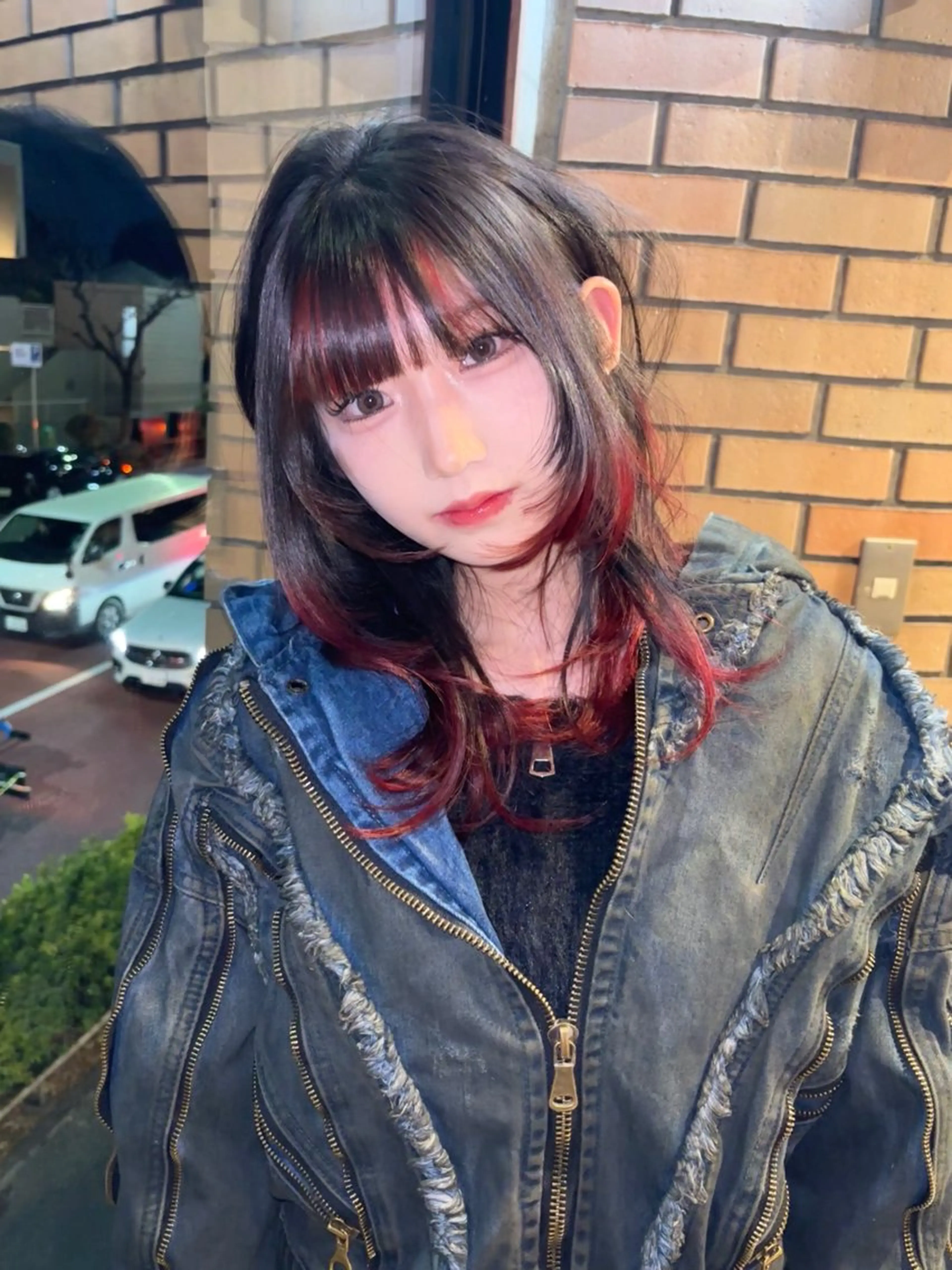 セミロング カラー ブリーチ RiSA ★のヘアスタイル