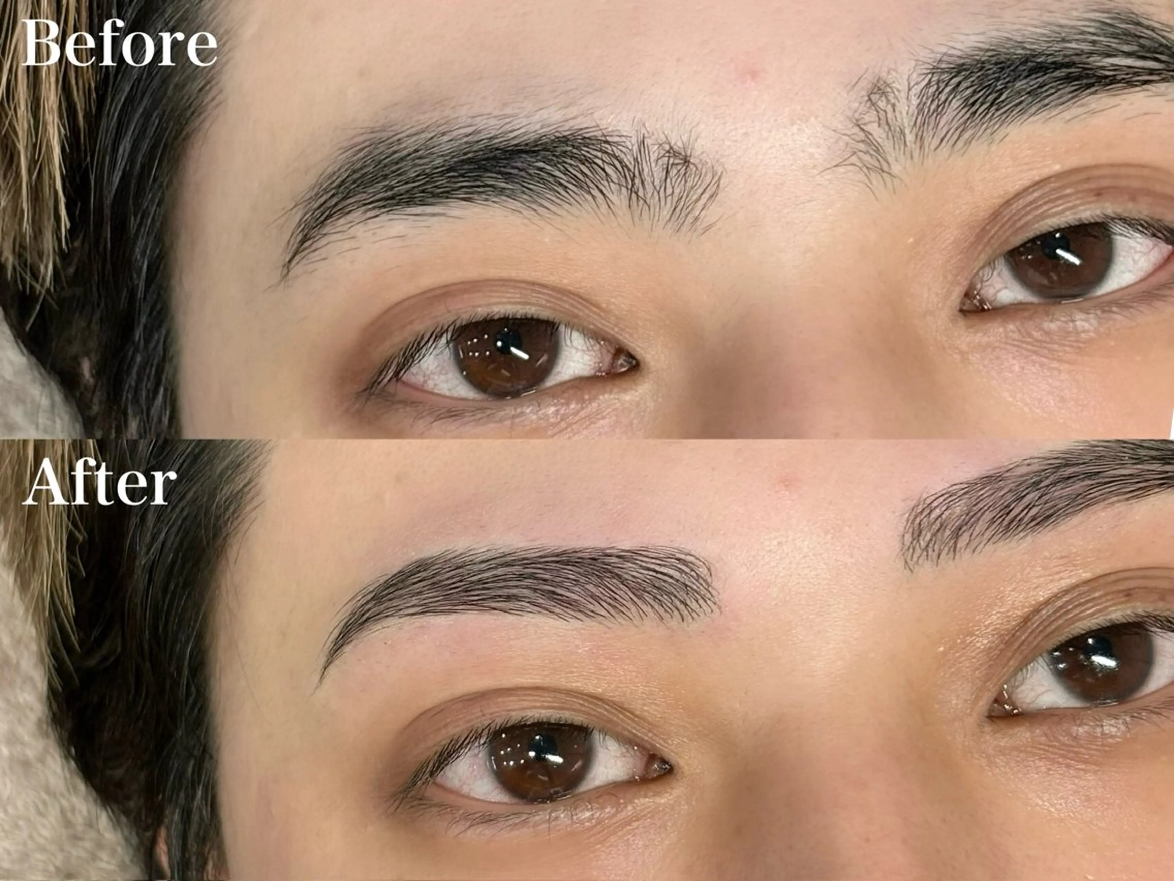 【U24学割】（初回）メンズ眉毛ワックス＋毛流れ矯正の写真