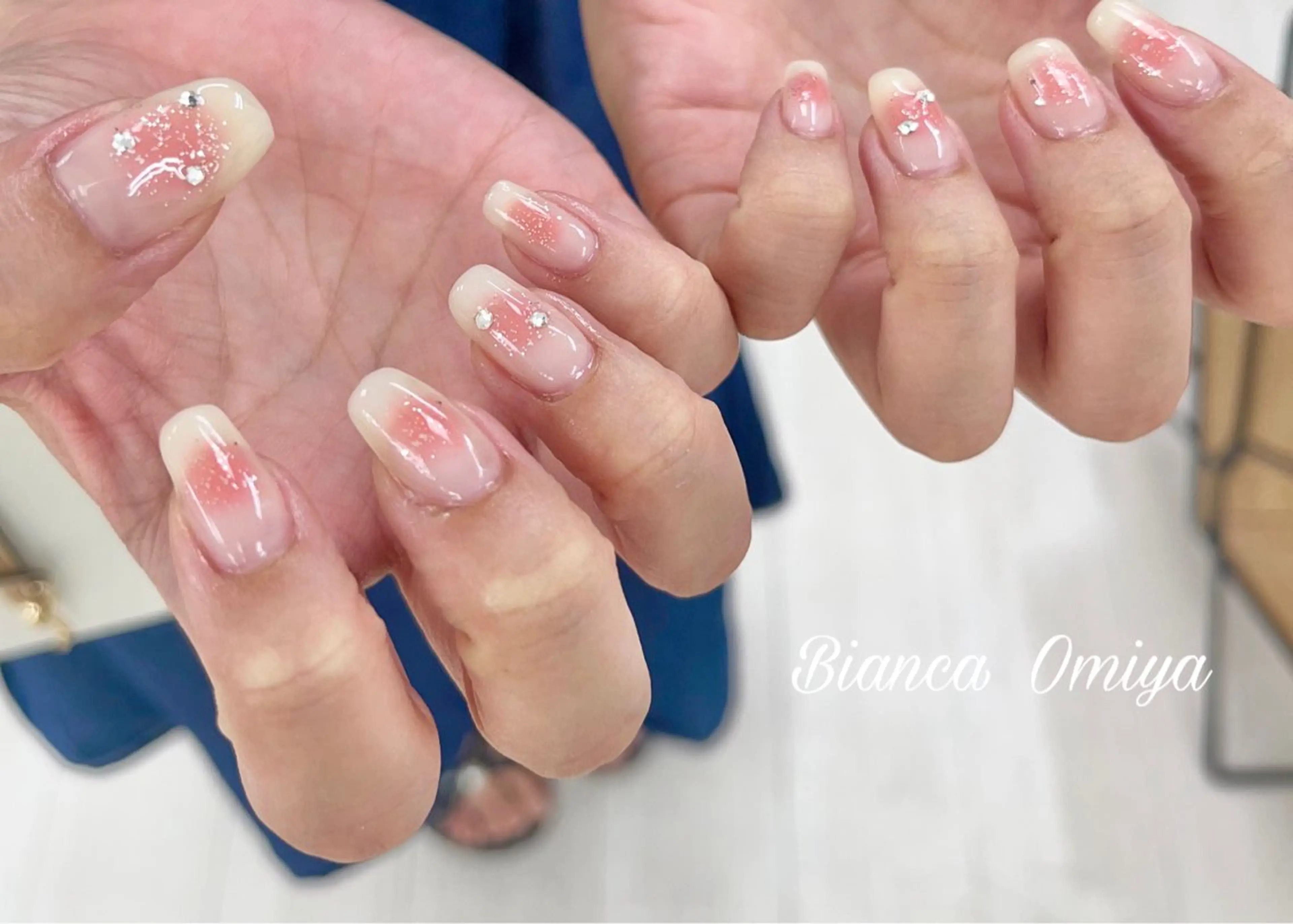 ネイル ハンドネイル Bianca大宮 入江のネイルデザイン