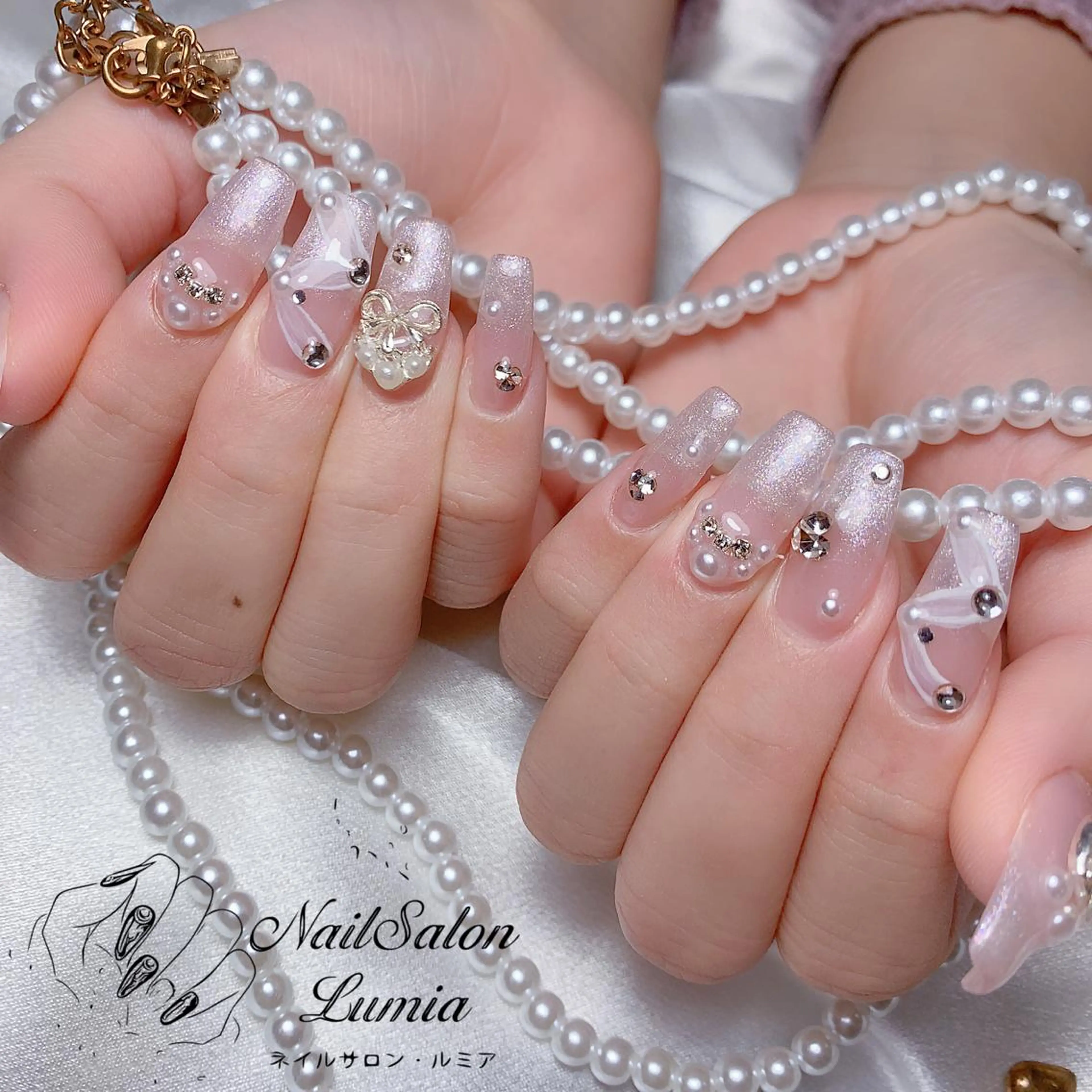 ネイル ハンドネイル ネイルサロン ルミア Lumia 店長のネイルデザイン