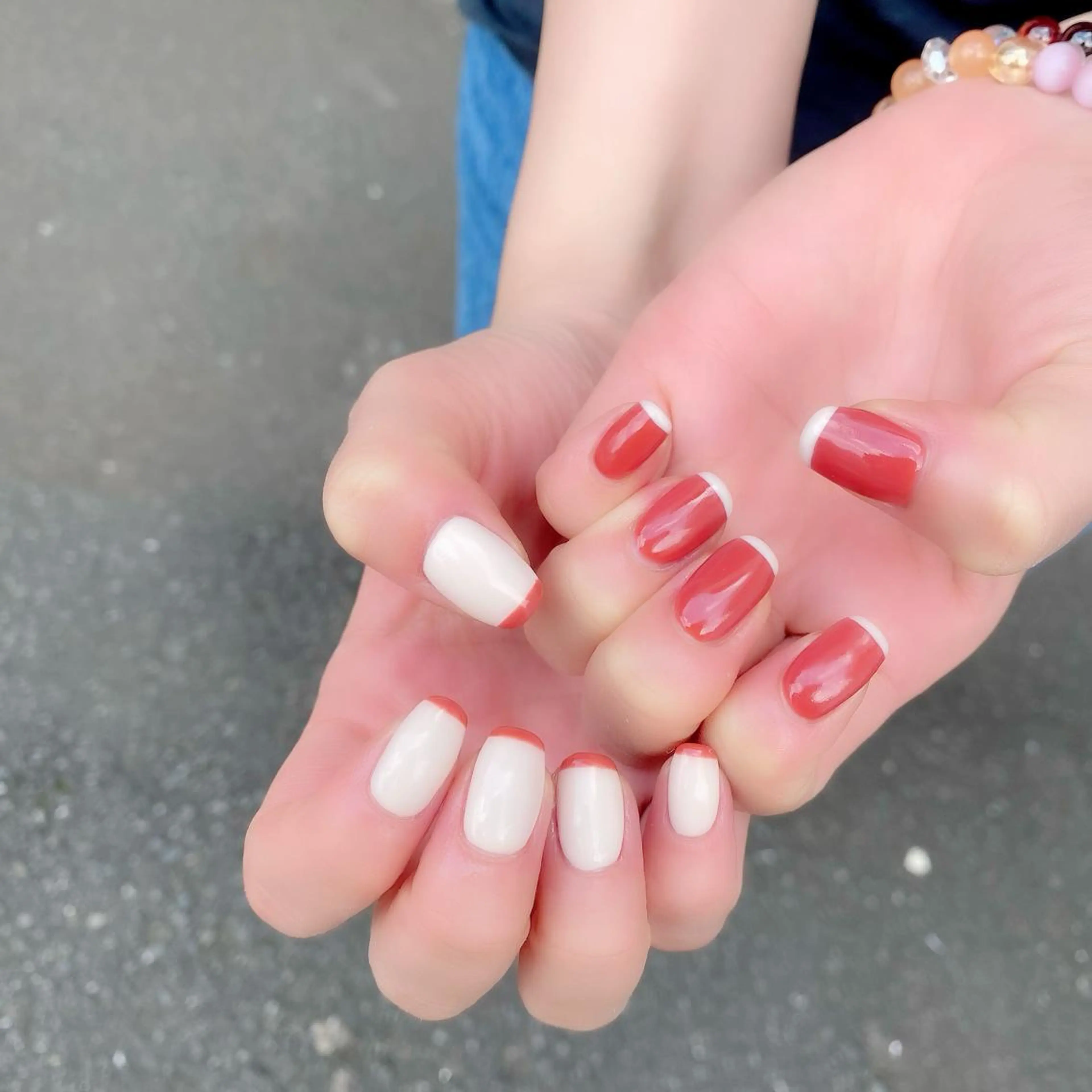 ネイル フレンチネイル Salon Ｋのネイルデザイン