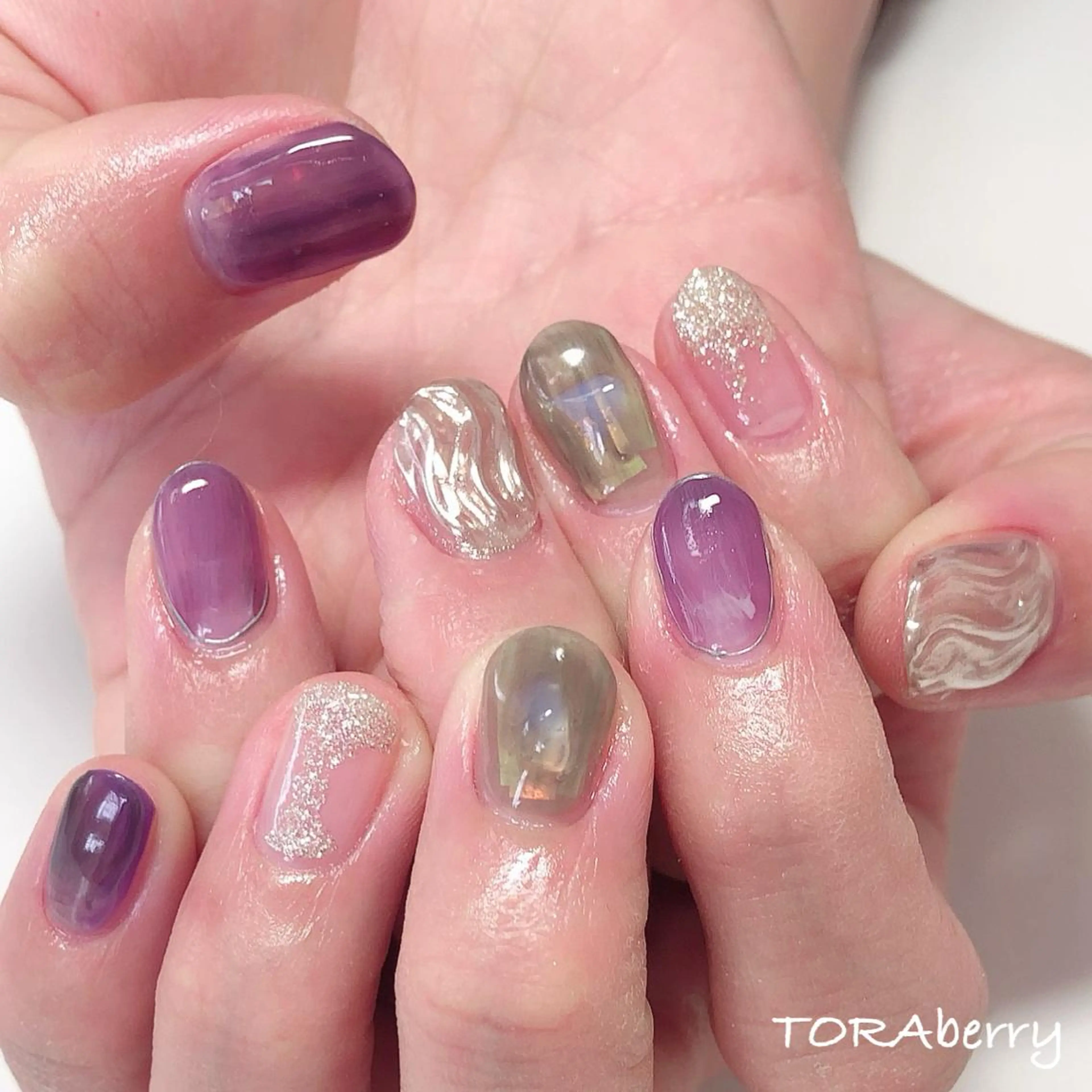 ネイル ハンドネイル ネイリスト なつみのネイルデザイン