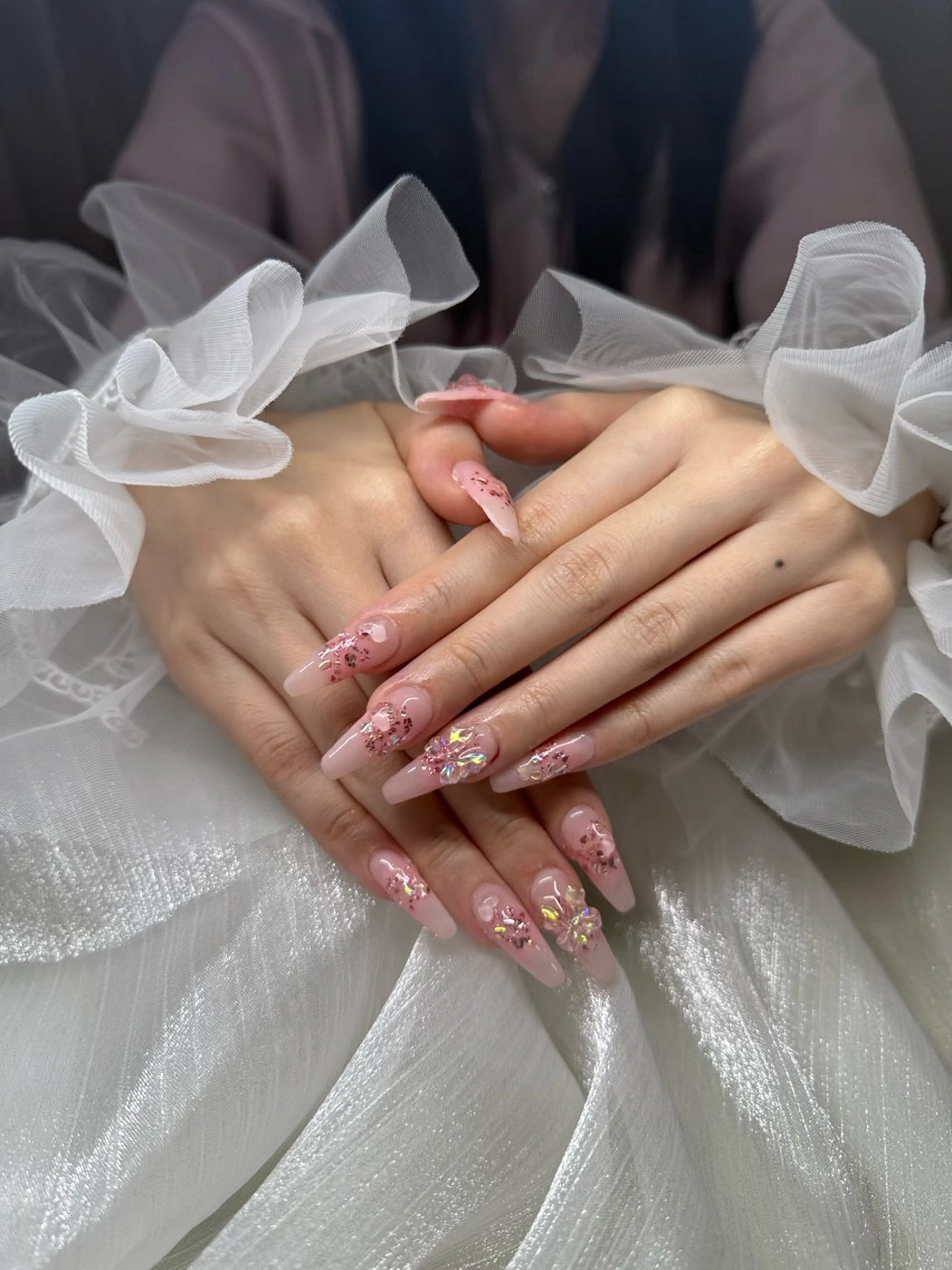 ネイル シンプルネイル ハンドネイル 山田 あやかのネイルデザイン