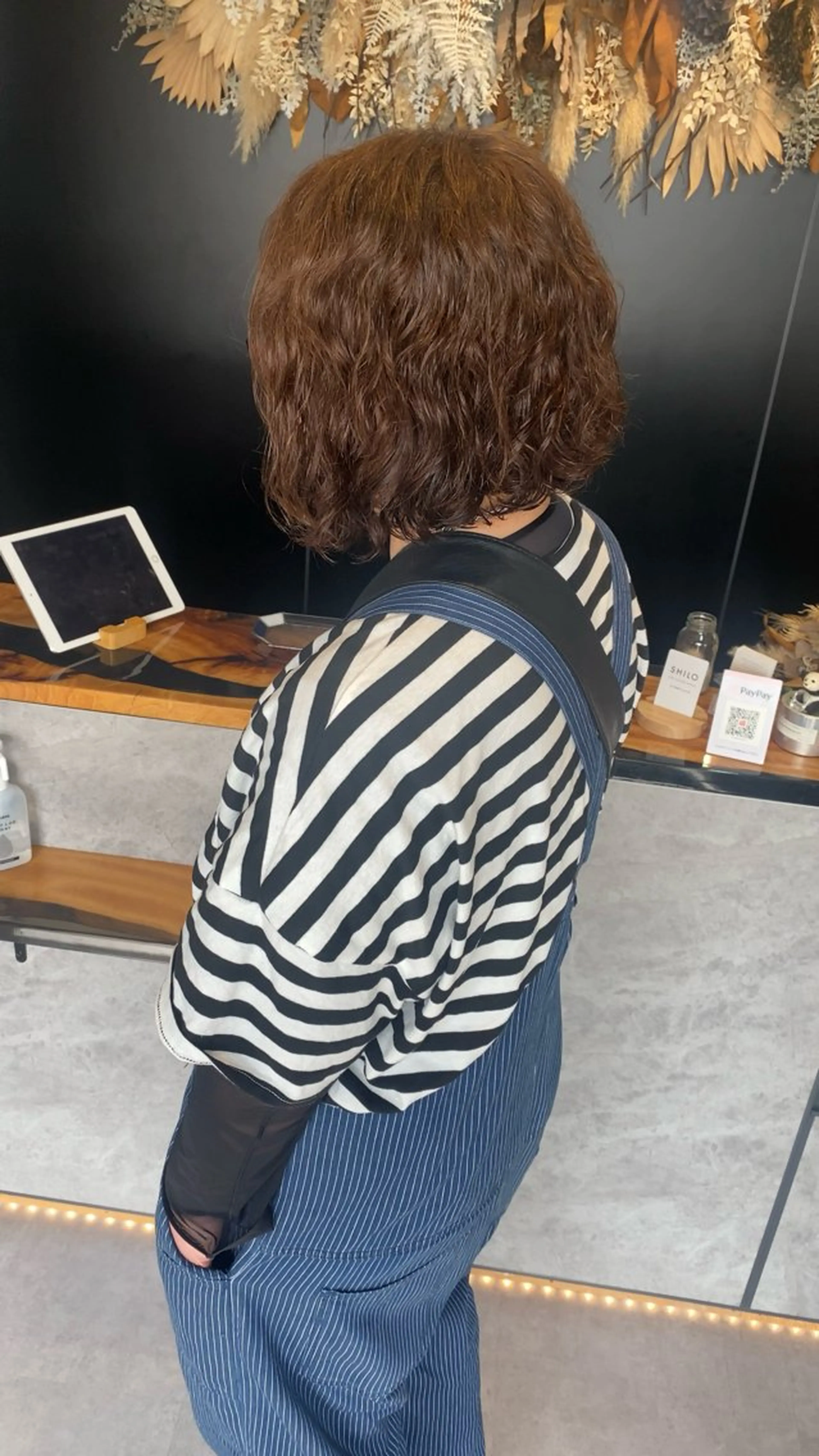 ミディアム パーマ ミディアムパーマ ボブ SHILO所属・✨女性モデルさん 募集中です✨のヘアスタイル