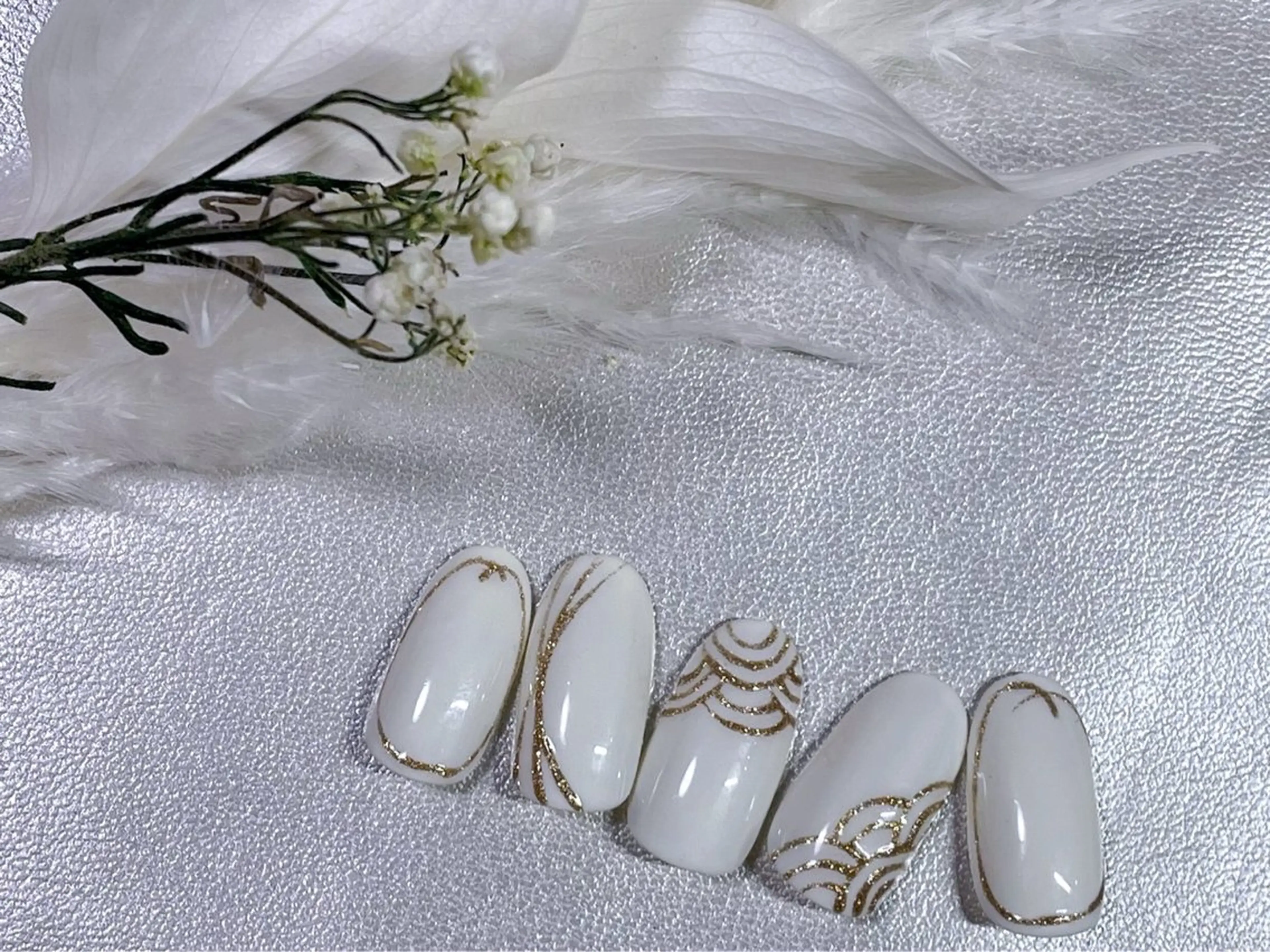 ネイル 成人式 ジェルネイル 韓国ネイル パラジェル ストーンネイル kikinail 溝の口のネイルデザイン