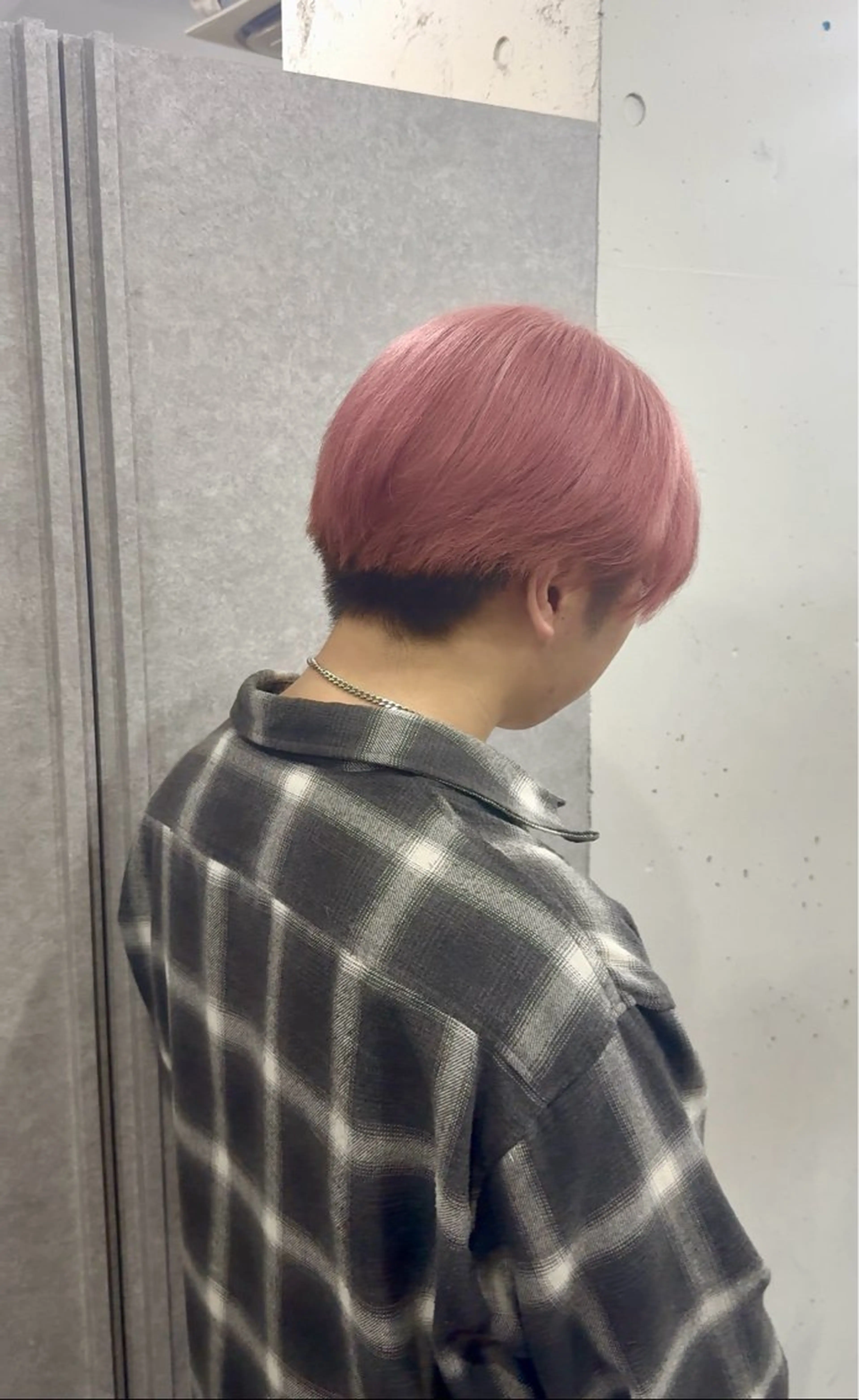 カラー メンズ ピンクカラー ヘアカラー 【ili 梅田】 🐰清水 梨央🤍のヘアスタイル