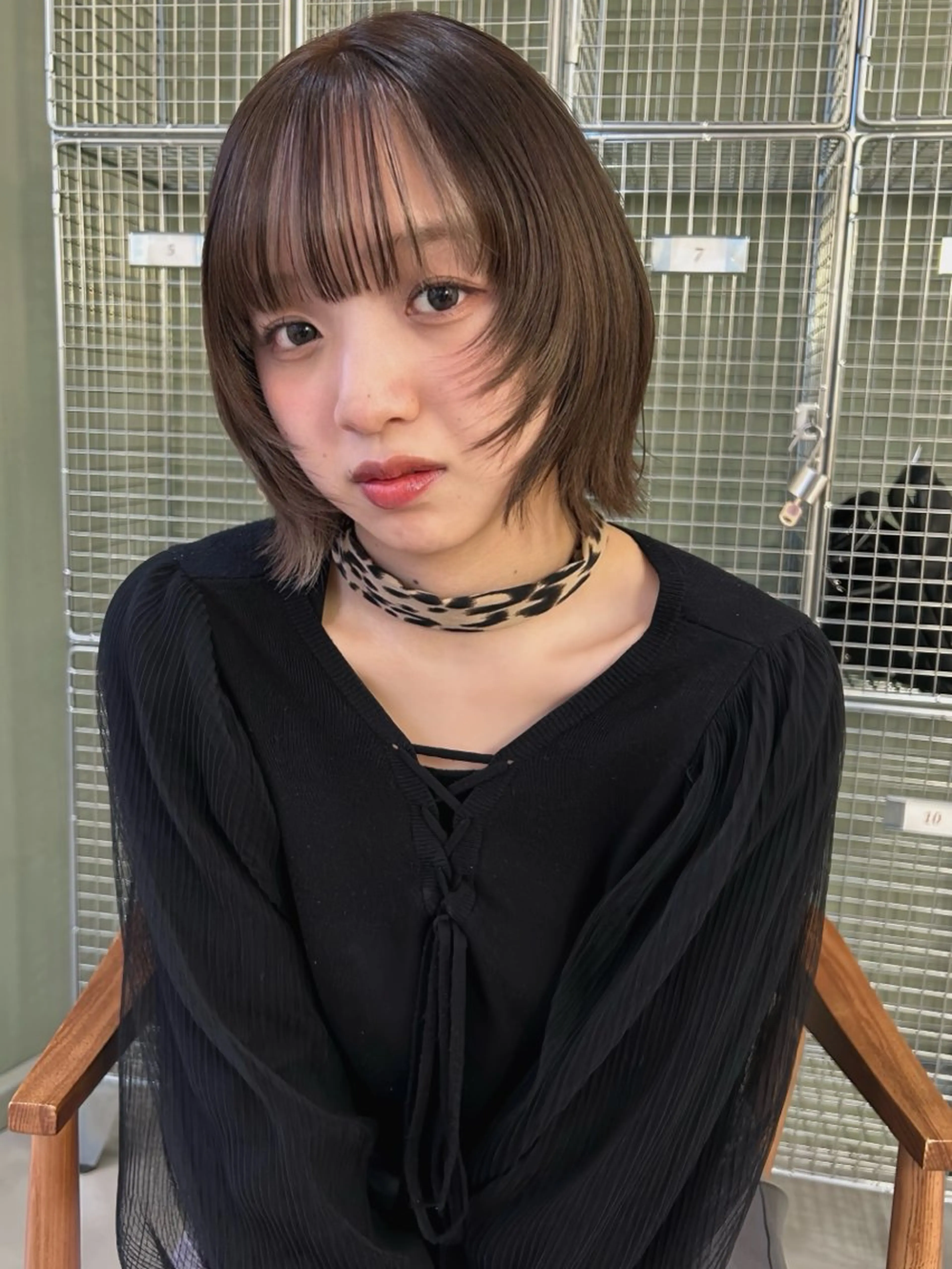 ショート 顔周りカット uta所属・カットモデル募集 トモカのヘアスタイル