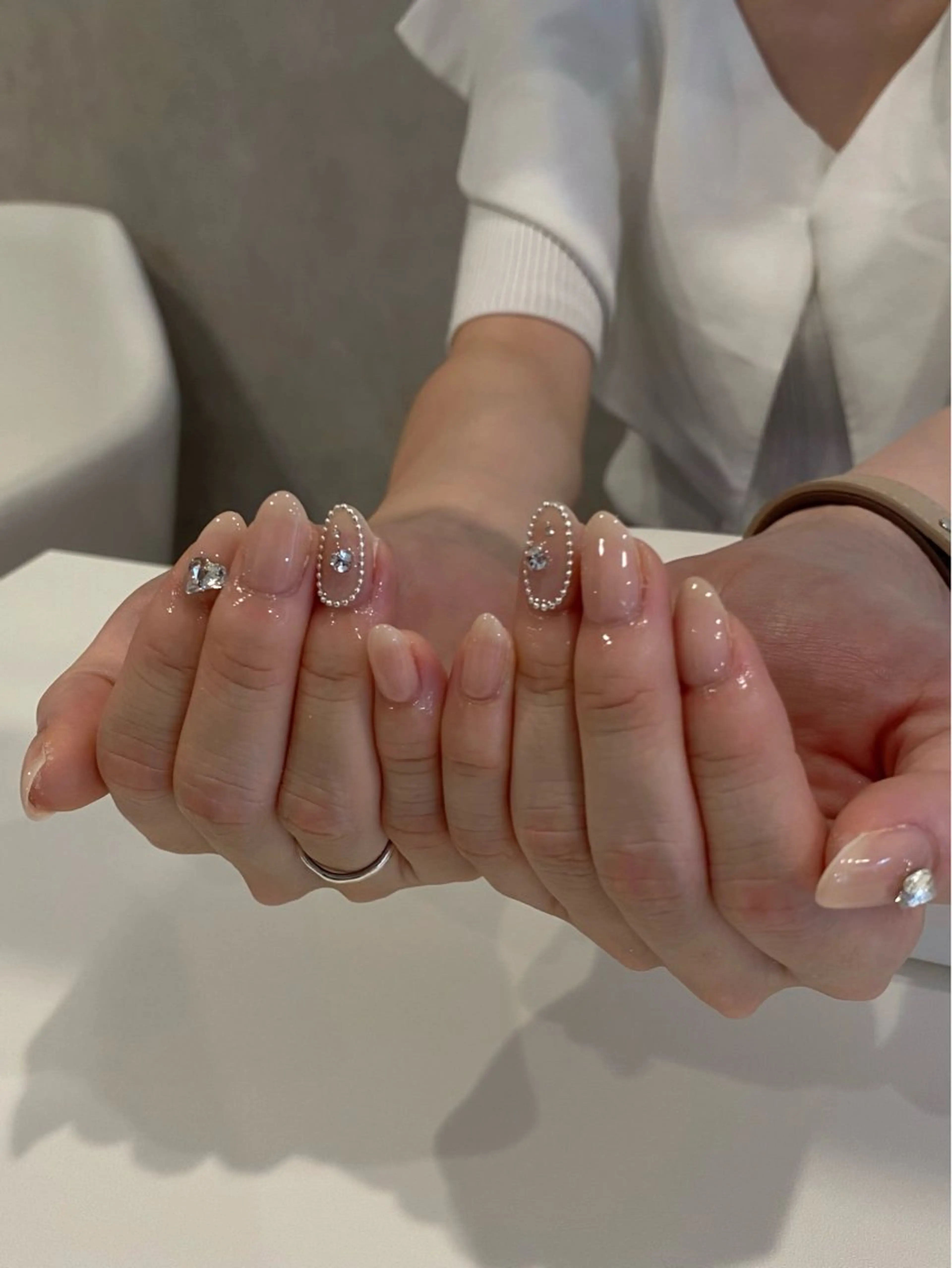 ネイル シンプルネイル ハンドネイル odette Mikiのネイルデザイン