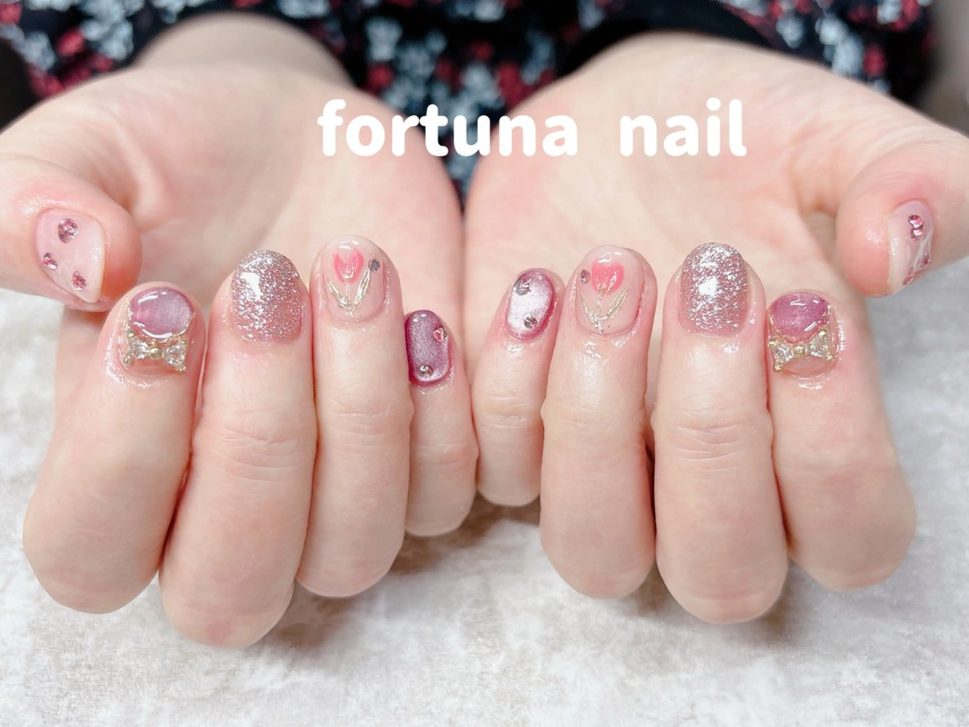 ネイル ハンドネイル Nail •Head スパFortunaのネイルデザイン