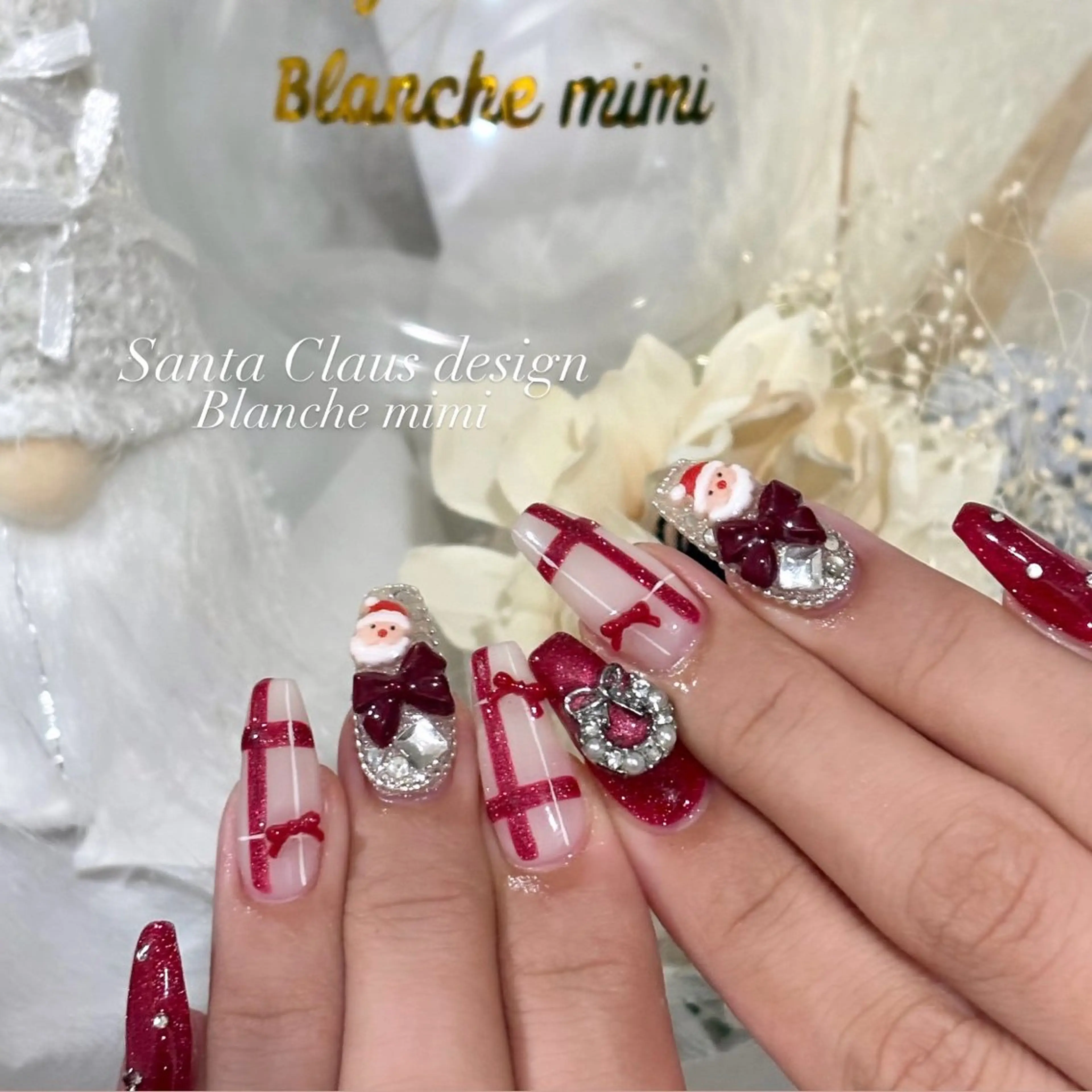 ネイル ハンドネイル Blanche mimi.u_aのネイルデザイン