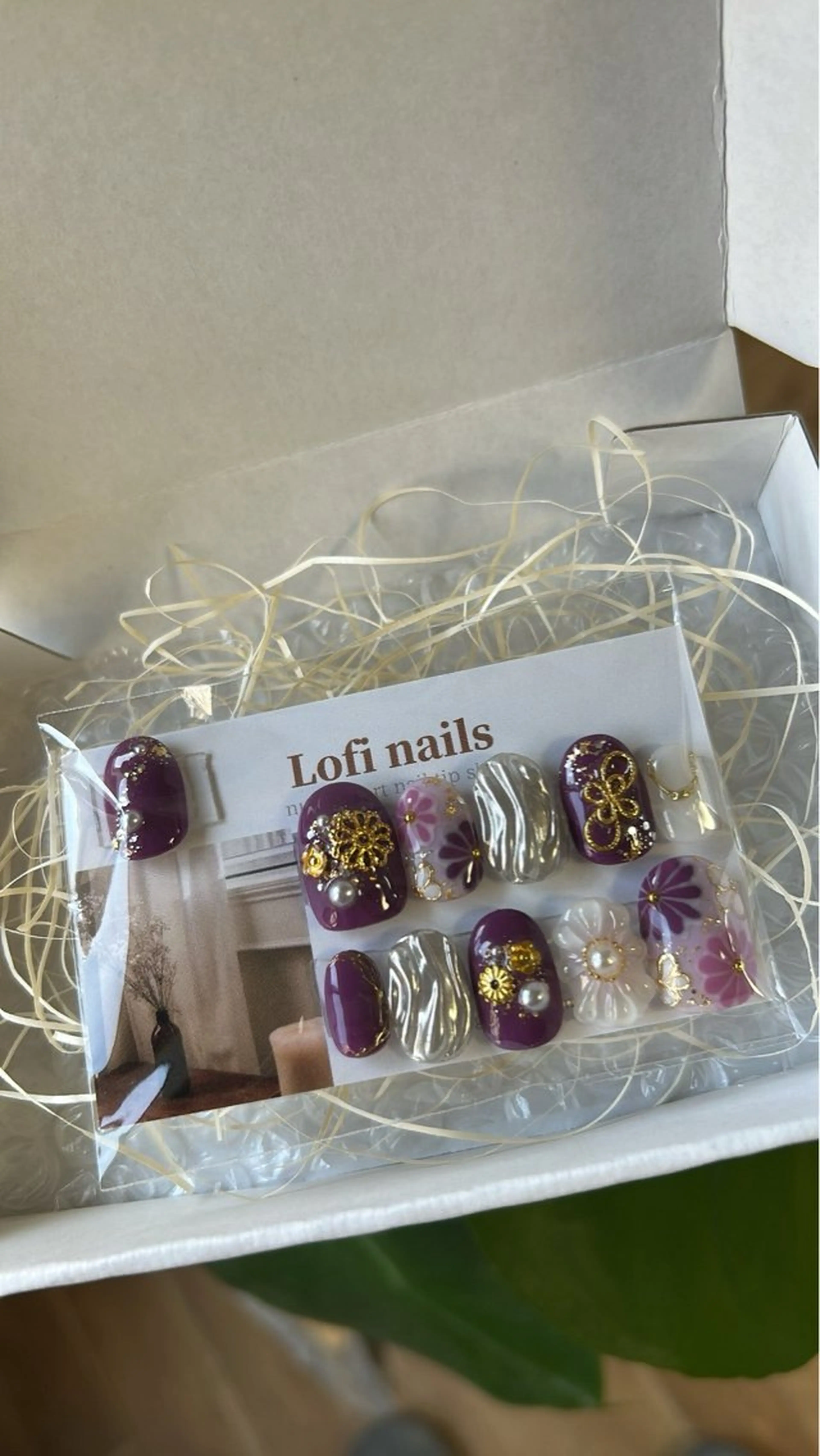 ネイル 卒業式 ネイルチップ その他(ネイル) Lofi nails ゆきこのネイルデザイン