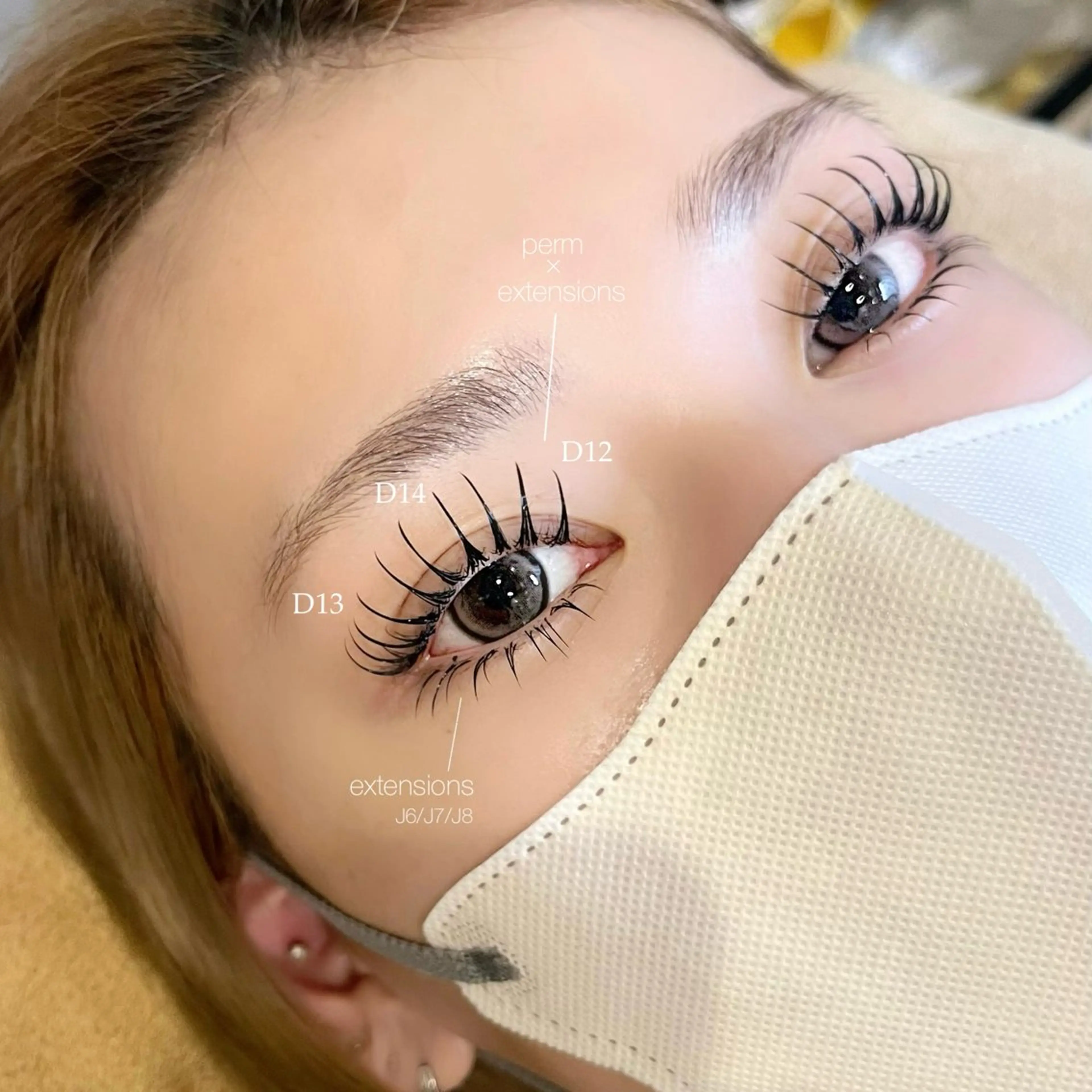 【大人気SET🎀】パリエク最大１２０本➕下まつげエクステ最大40本🫧の写真