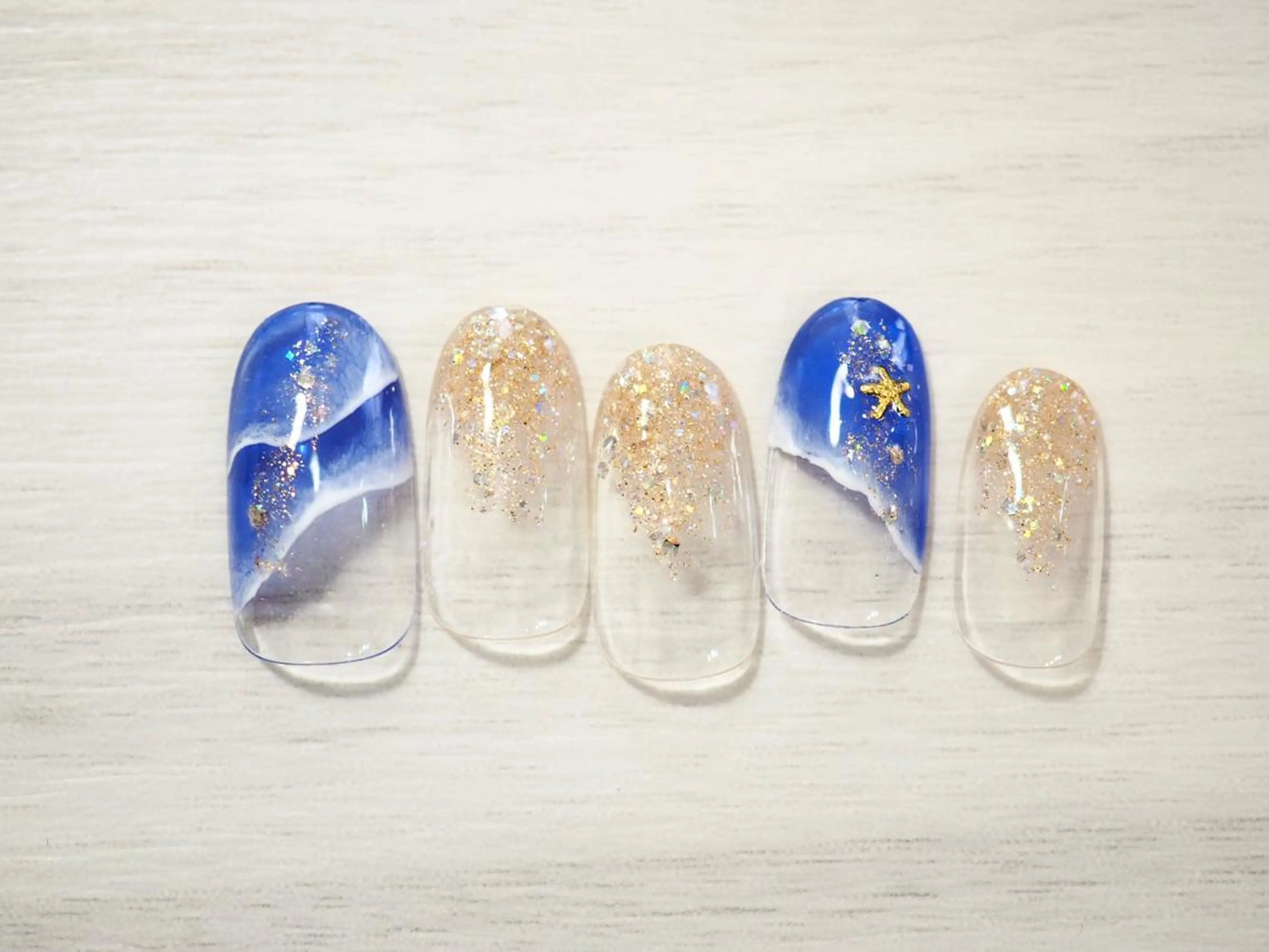 ネイル ハンドネイル トップネイリスト Ribbon立川店のネイルデザイン