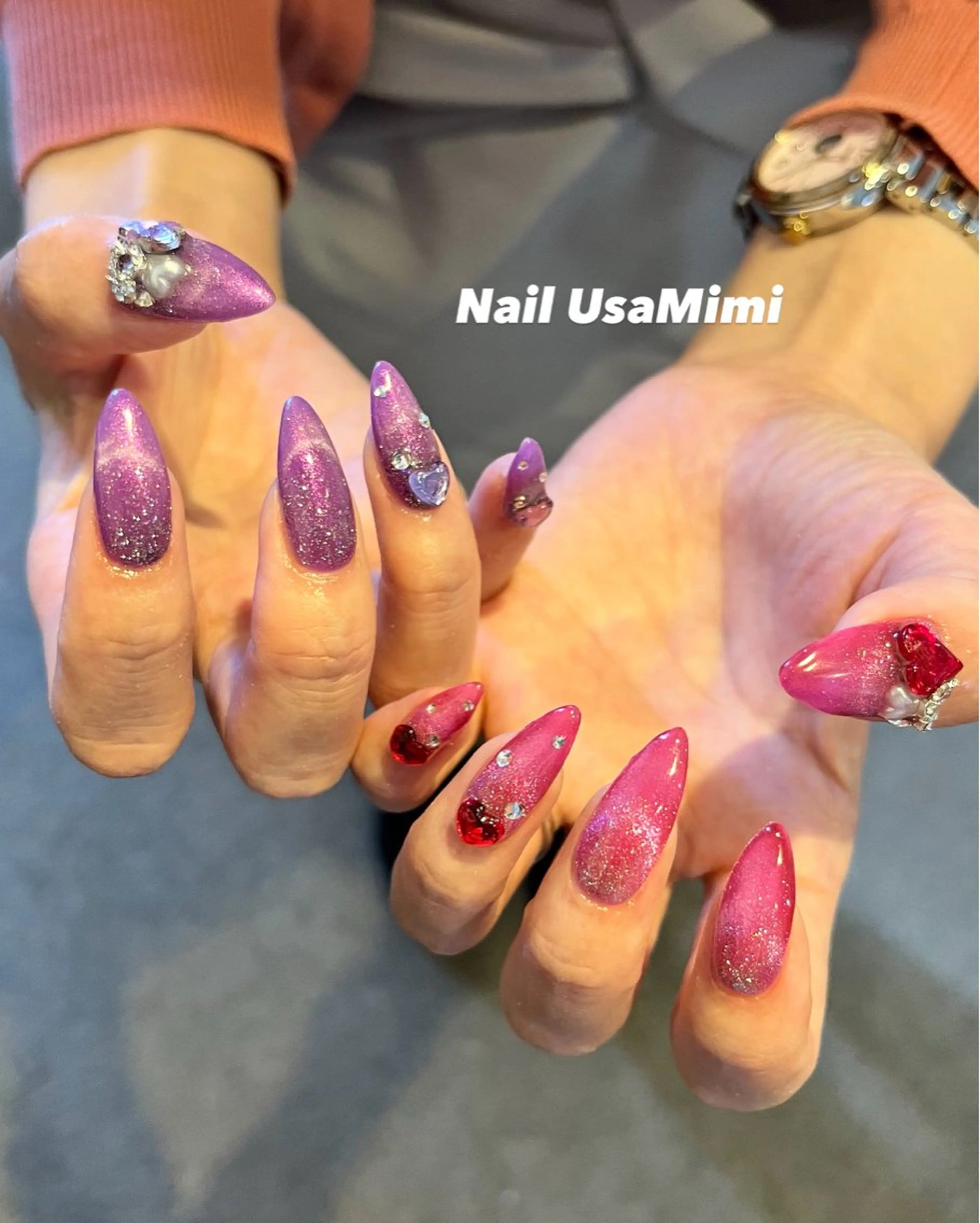 ネイル ハンドネイル Nail Usa Mimi ASAKOのネイルデザイン