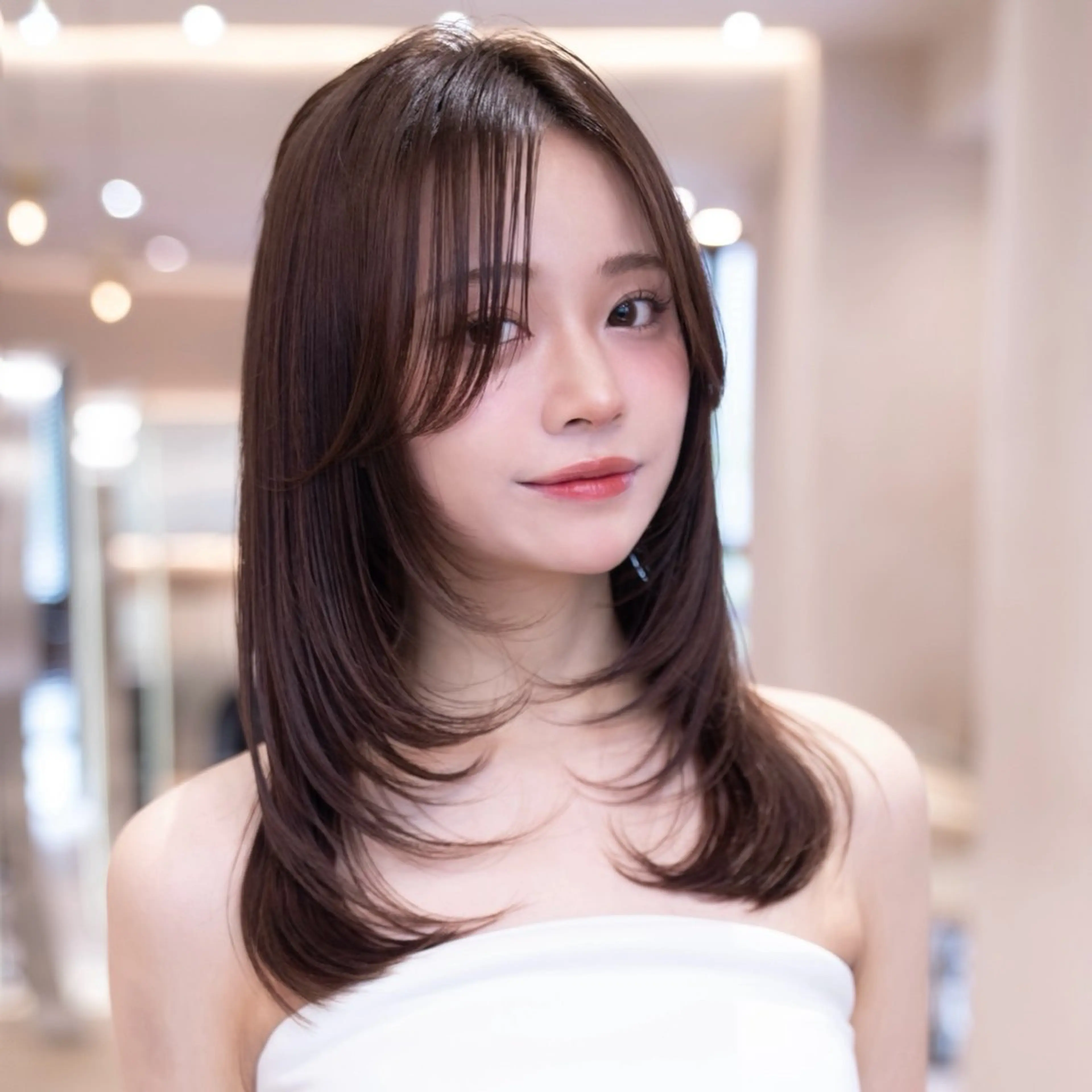 ロング カット ヘアカラー トリートメント 渋谷/韓国レイヤー 艶カラー特化マサキのヘアスタイル