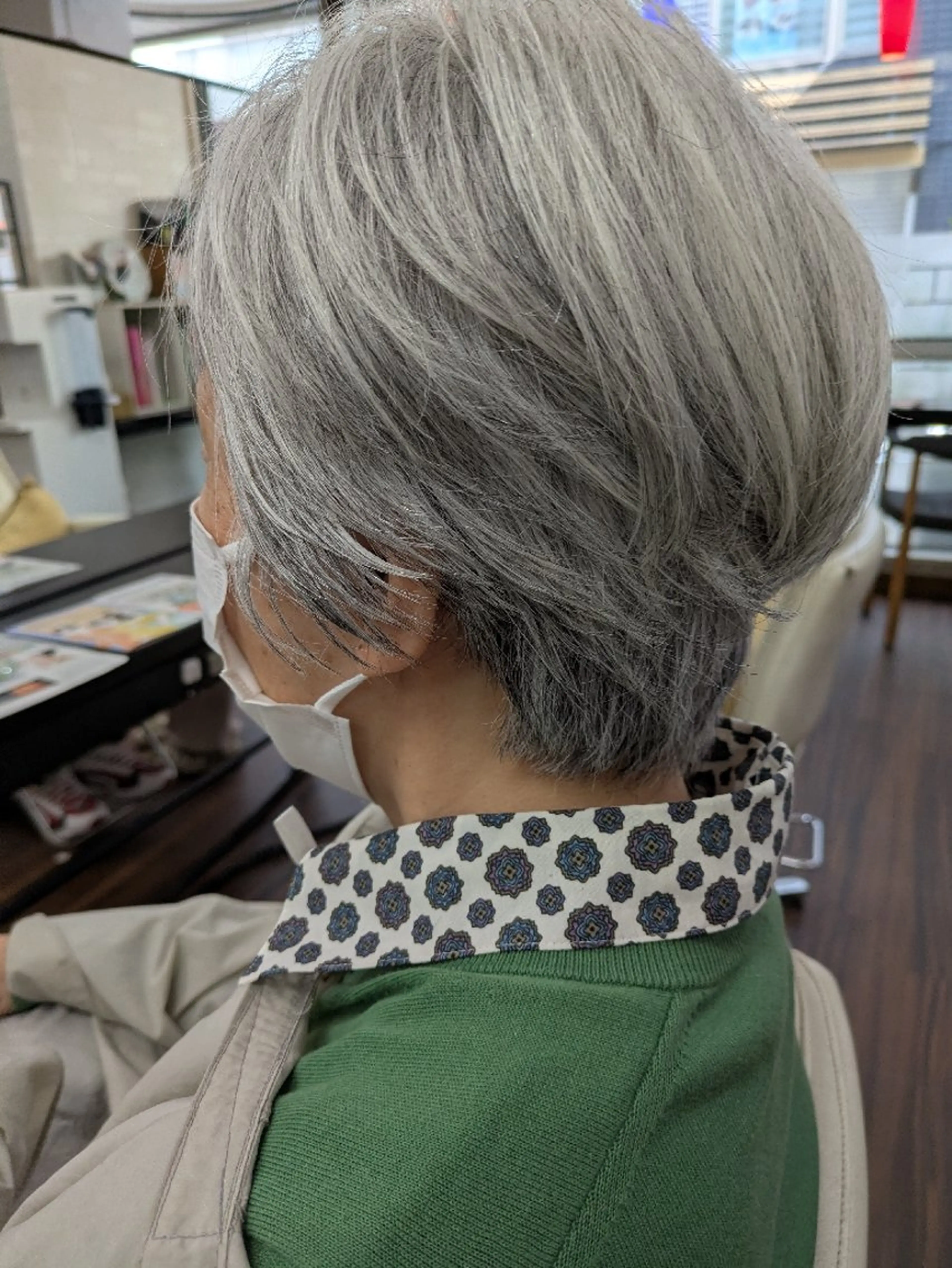 ショート 大人女性カット/ヘア セット✨️片本🌸のヘアスタイル