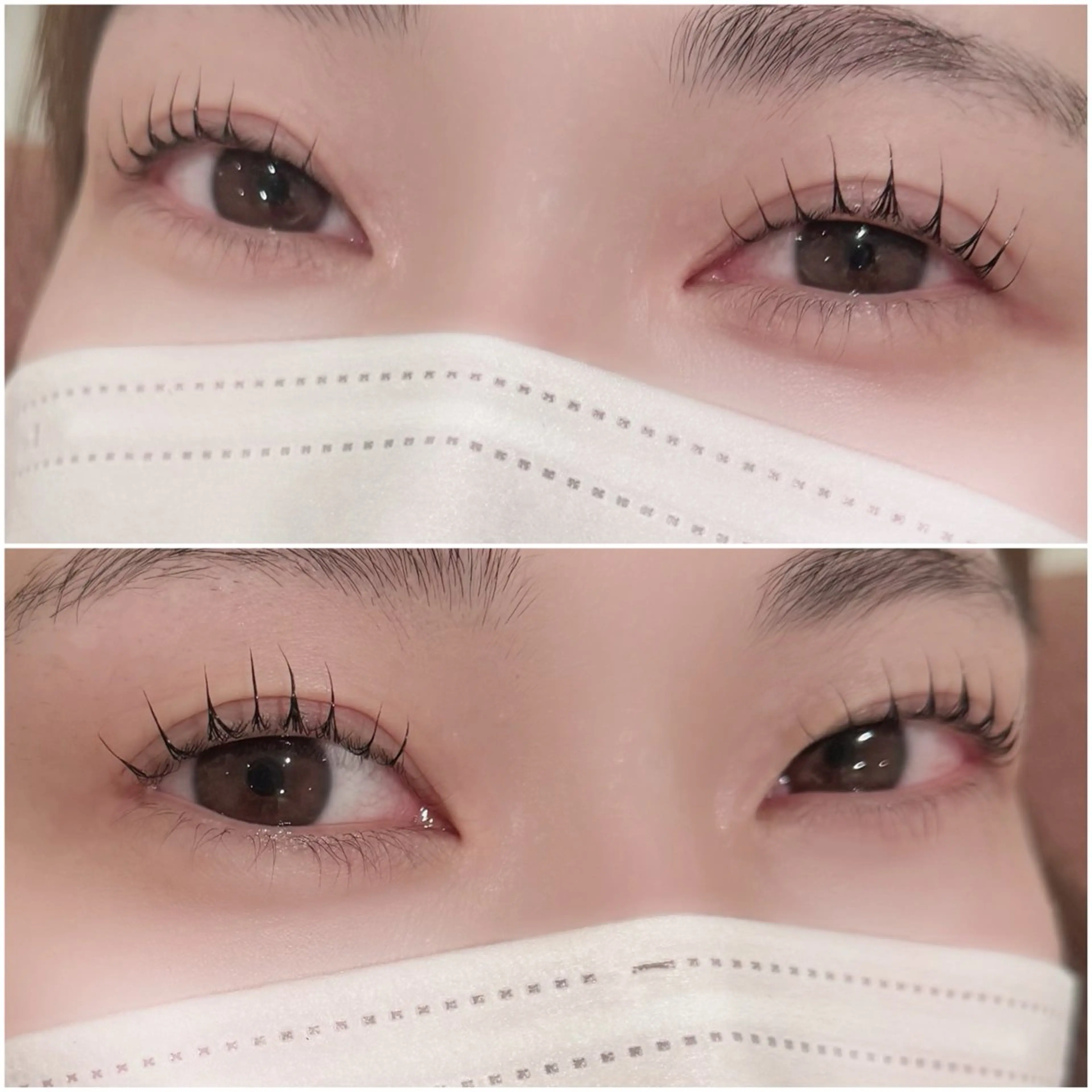 マツエク・マツパ Lカール REVE （レーヴ）のマツエク・マツパデザイン