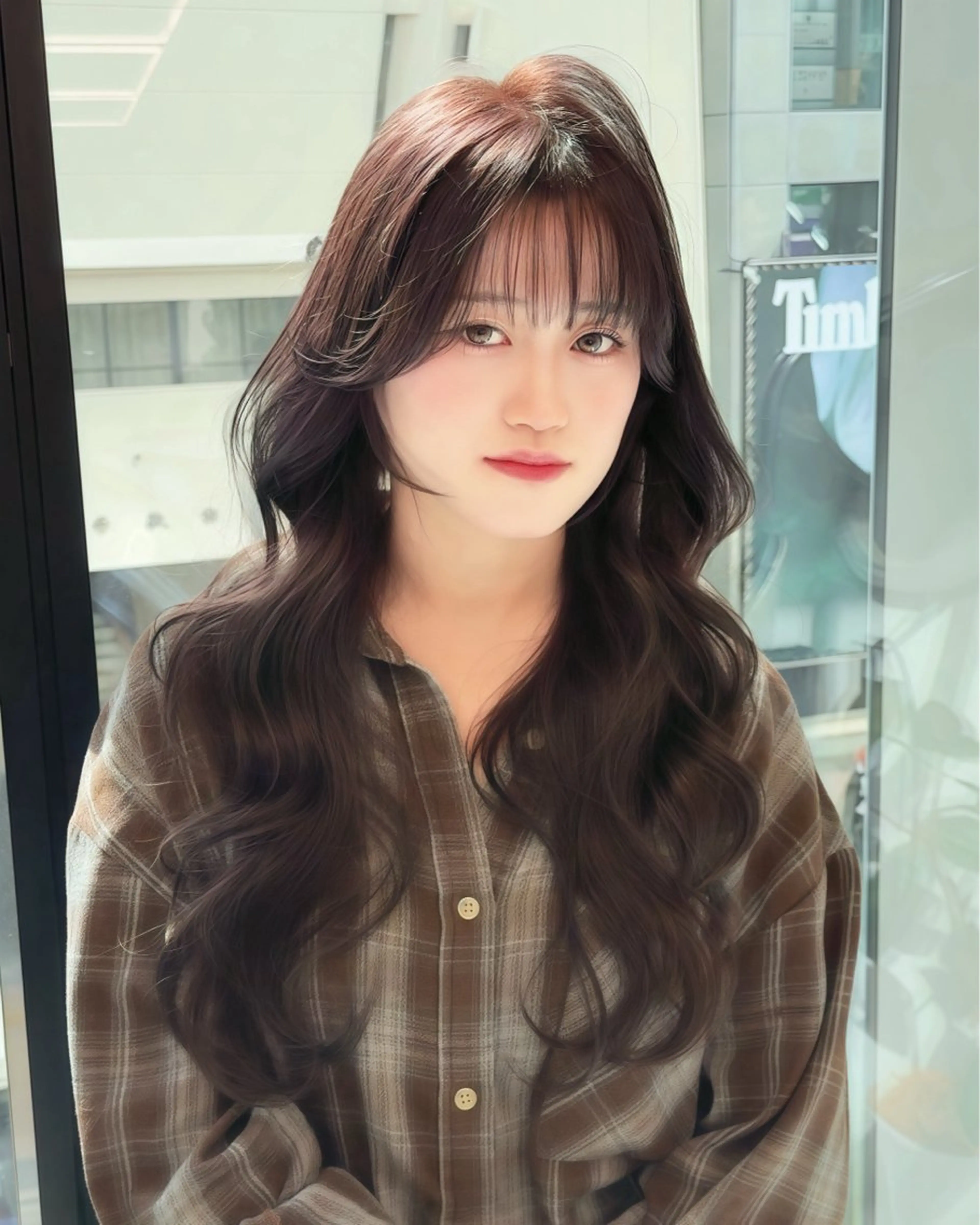 ロング カラー 透明感カラー 韓国風ヘア レイヤーカット カット ヘアカラー ♦ブリーチなしカラー ×レイヤー♦中島良太のヘアスタイル