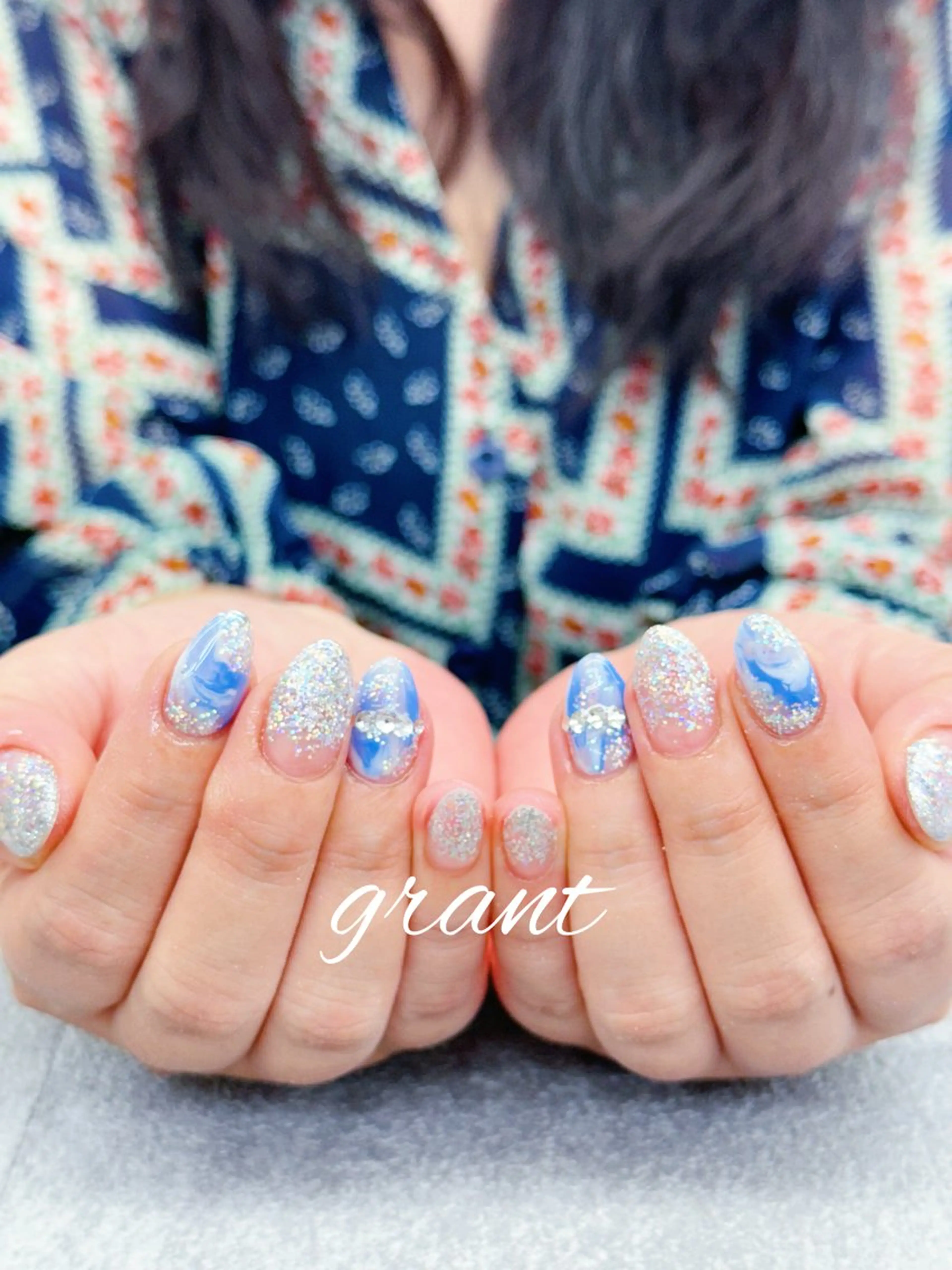 ネイル ニュアンスネイル ハンドネイル nailsalon grantのネイルデザイン