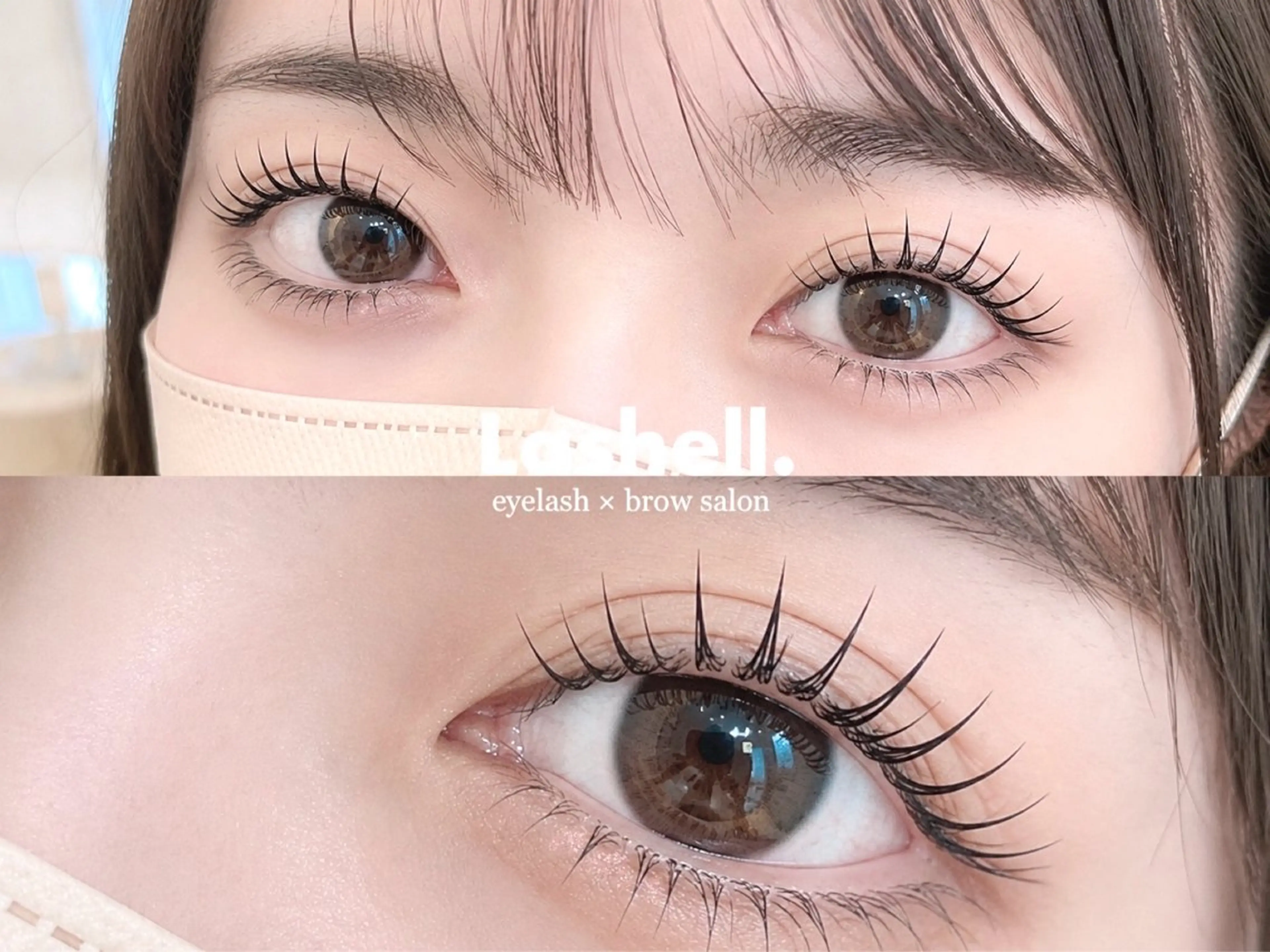 マツエク・マツパ まつげパーマ マツパ ︎ Lashell️ 🎀🫧ranのマツエク・マツパデザイン
