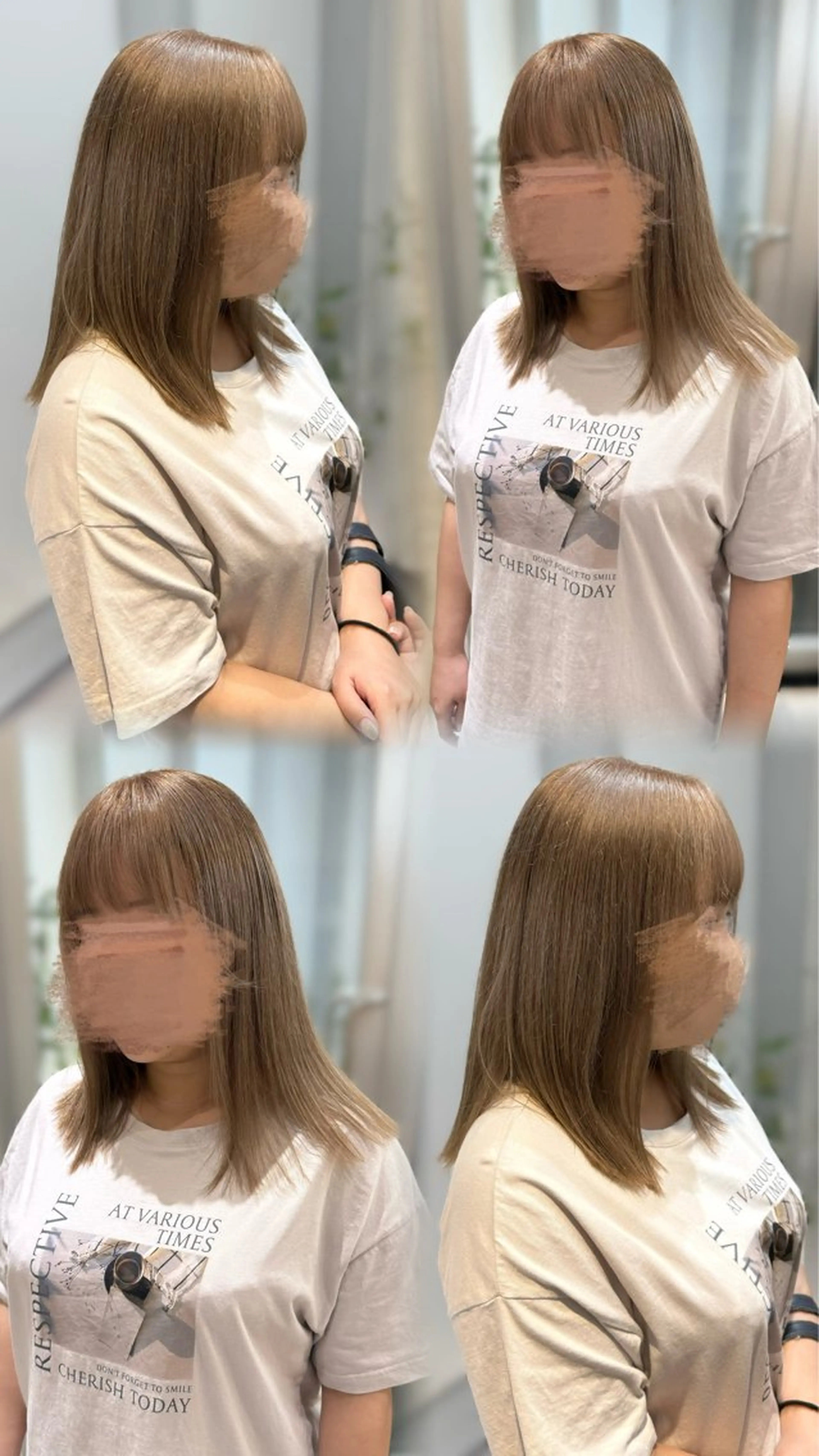 ミディアム ヘアカラー Zina 熊本店 ワンホン/Juranのヘアスタイル