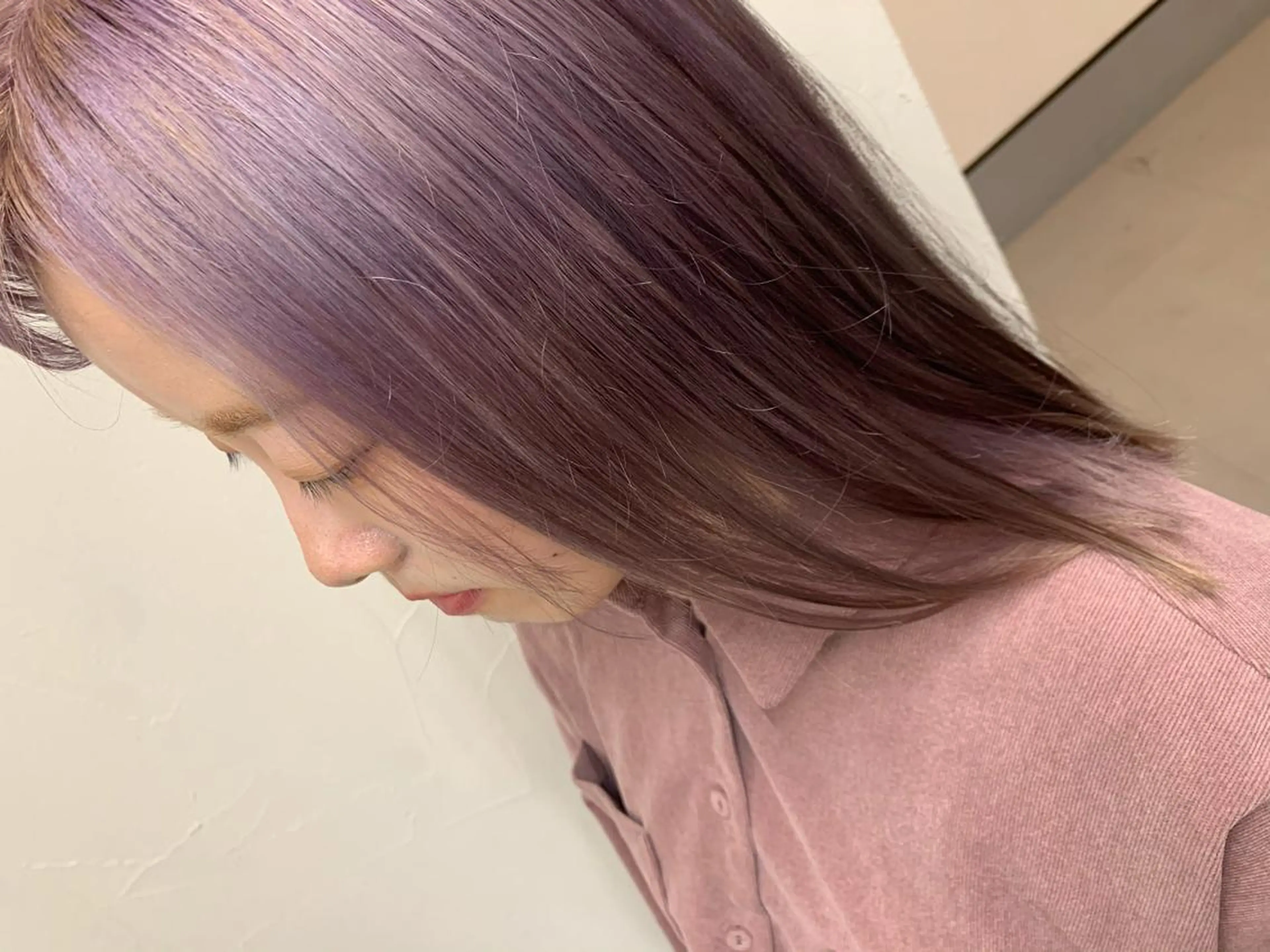 セミロング 三好 羽美のヘアスタイル