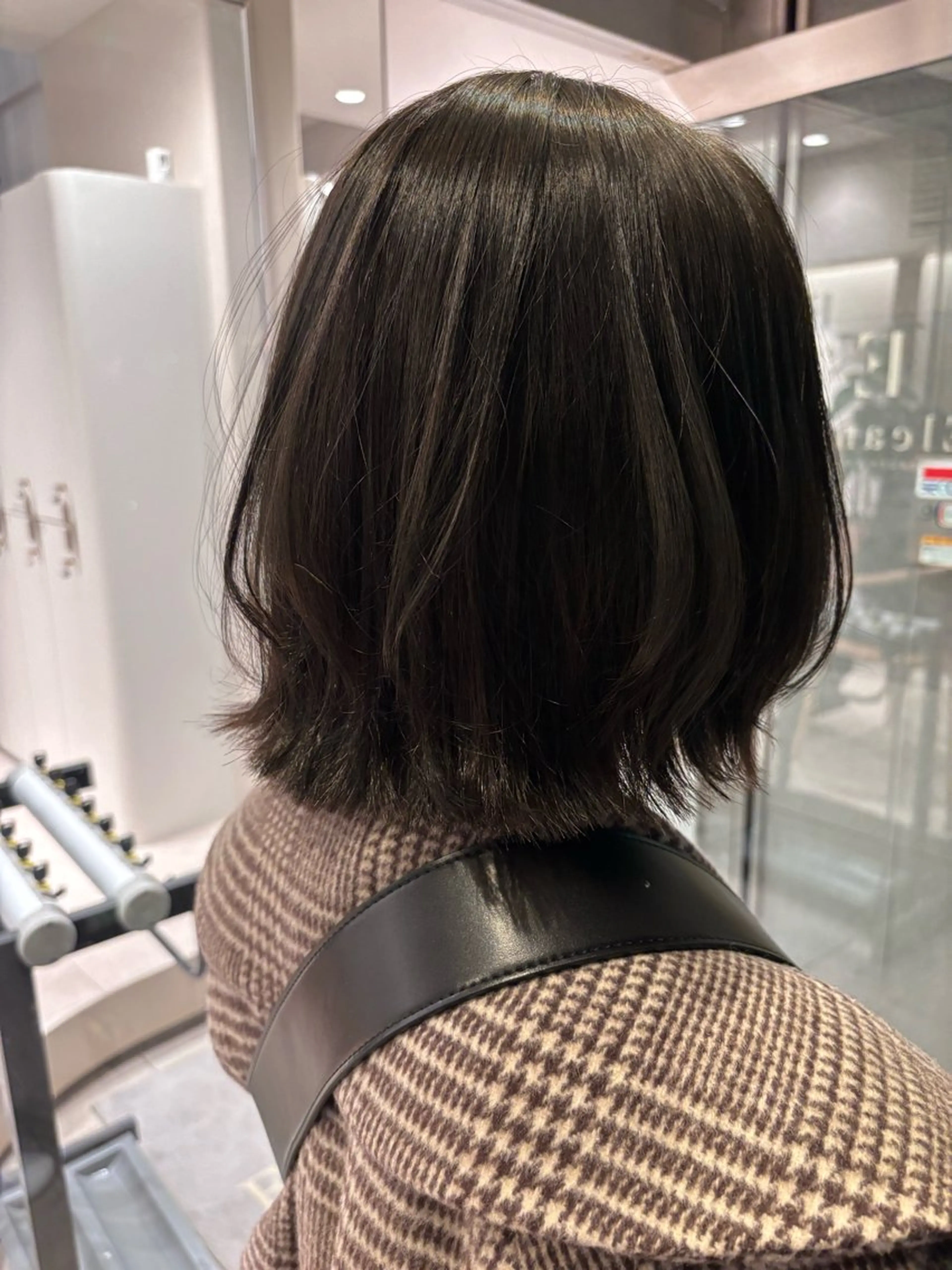 ショート カラー 朝楽スタイル🌼 千晶のヘアスタイル