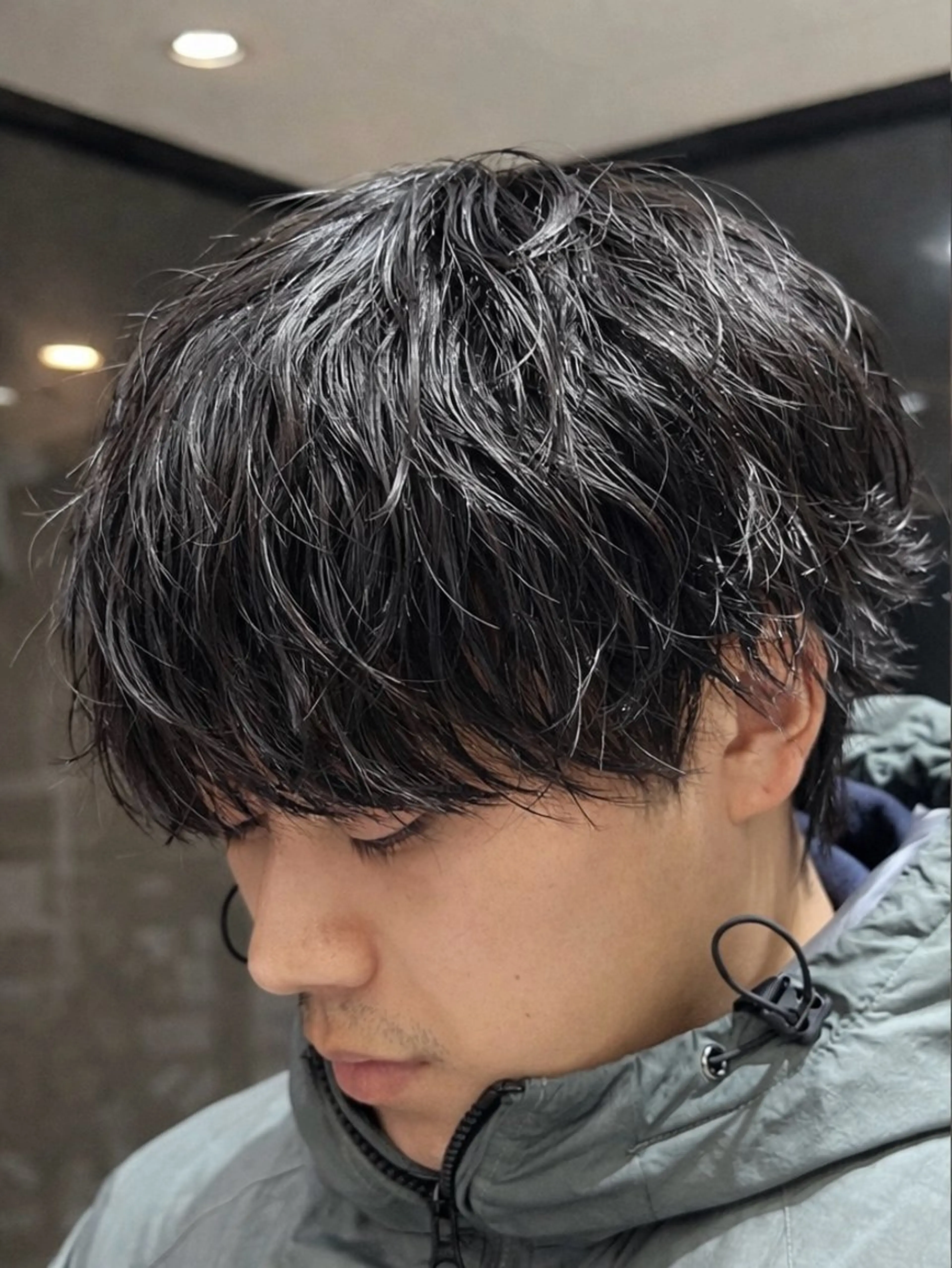 ショート パーマ メンズ メンズパーマ カット パーマ トリートメント ケンシロウ メンズパーマ特化⭕️のヘアスタイル