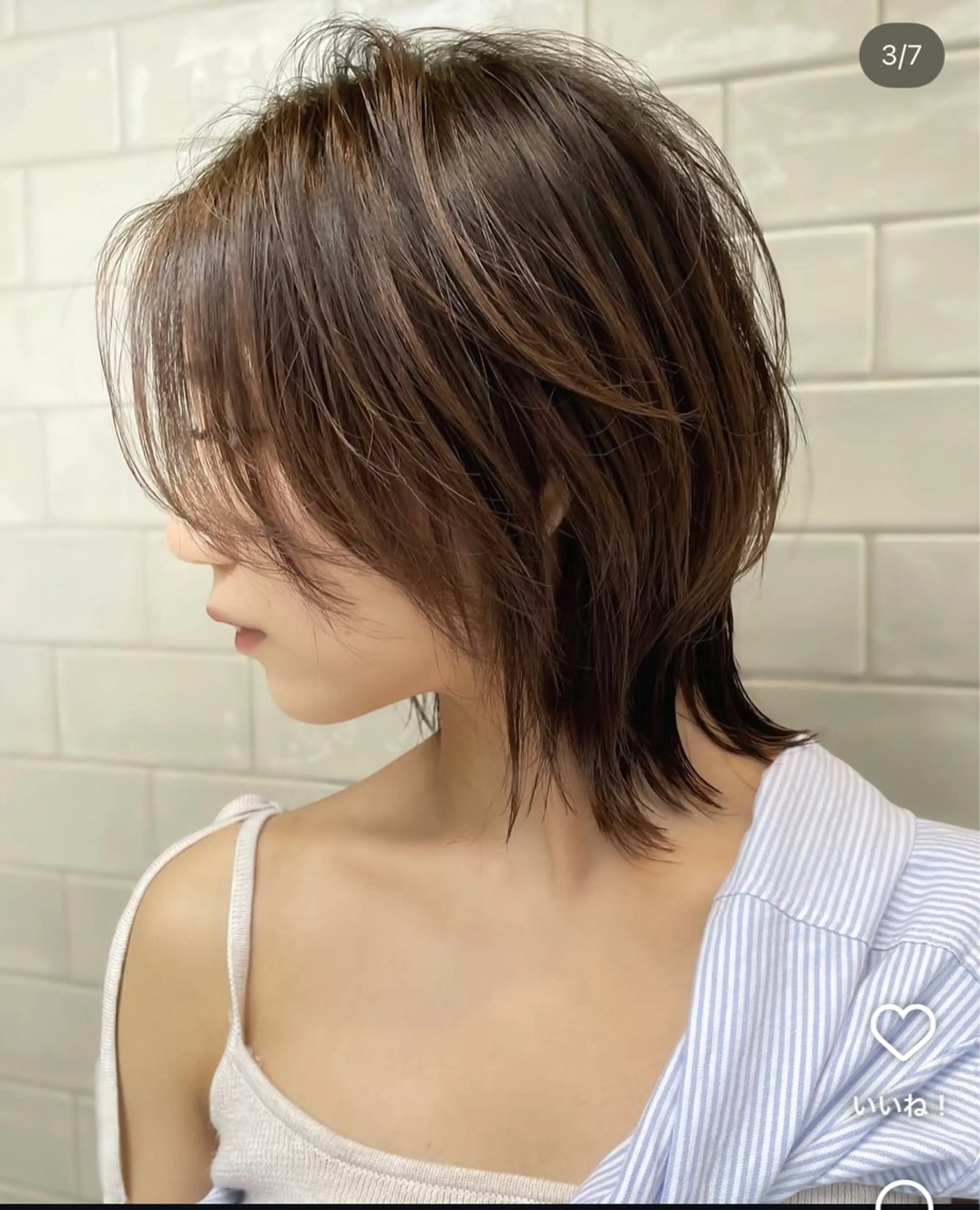 ミディアム ヒロタ ハルヒ🦁のヘアスタイル