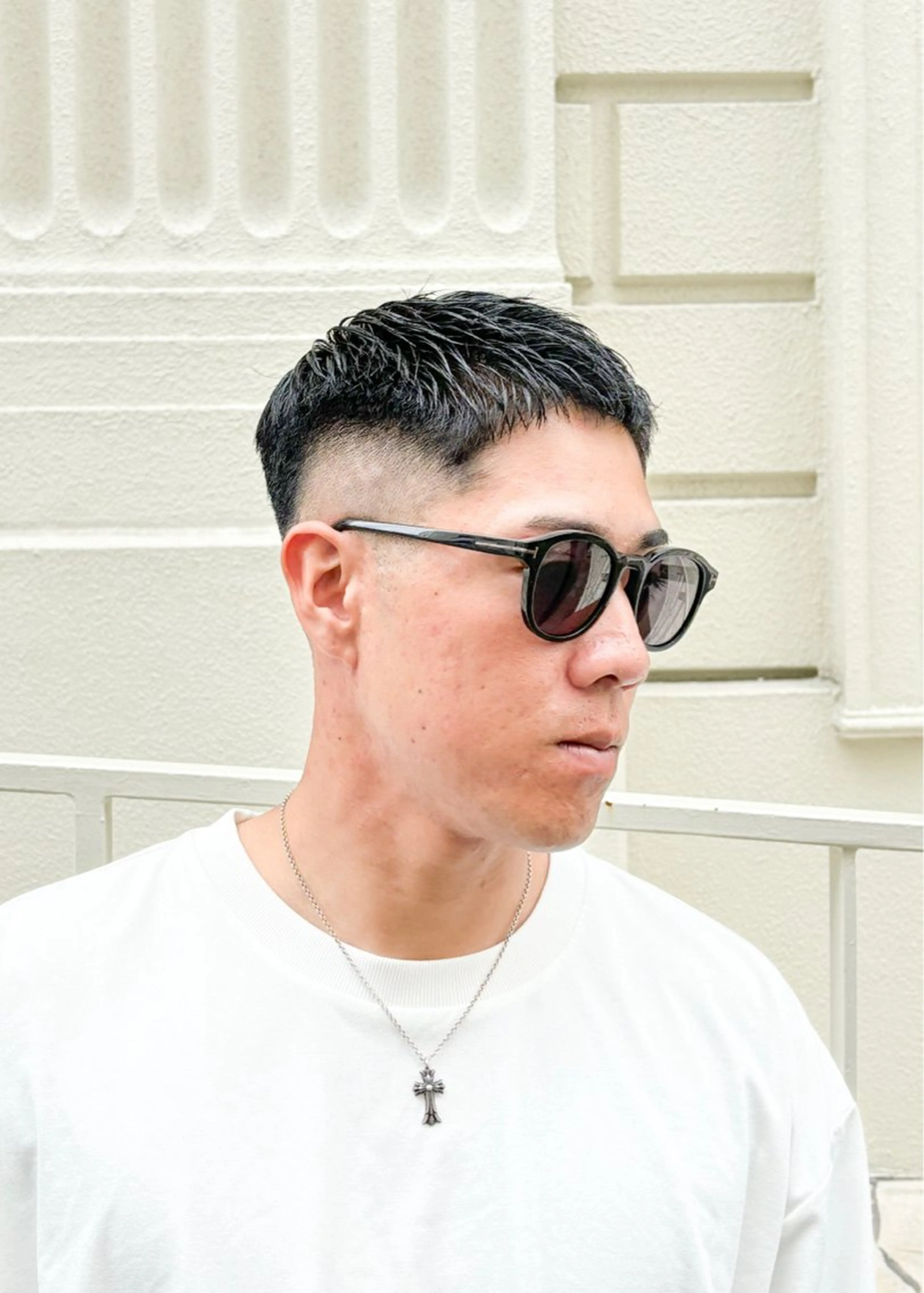 ショート メンズ カット 三宮メンズカット ヨシイッキのヘアスタイル