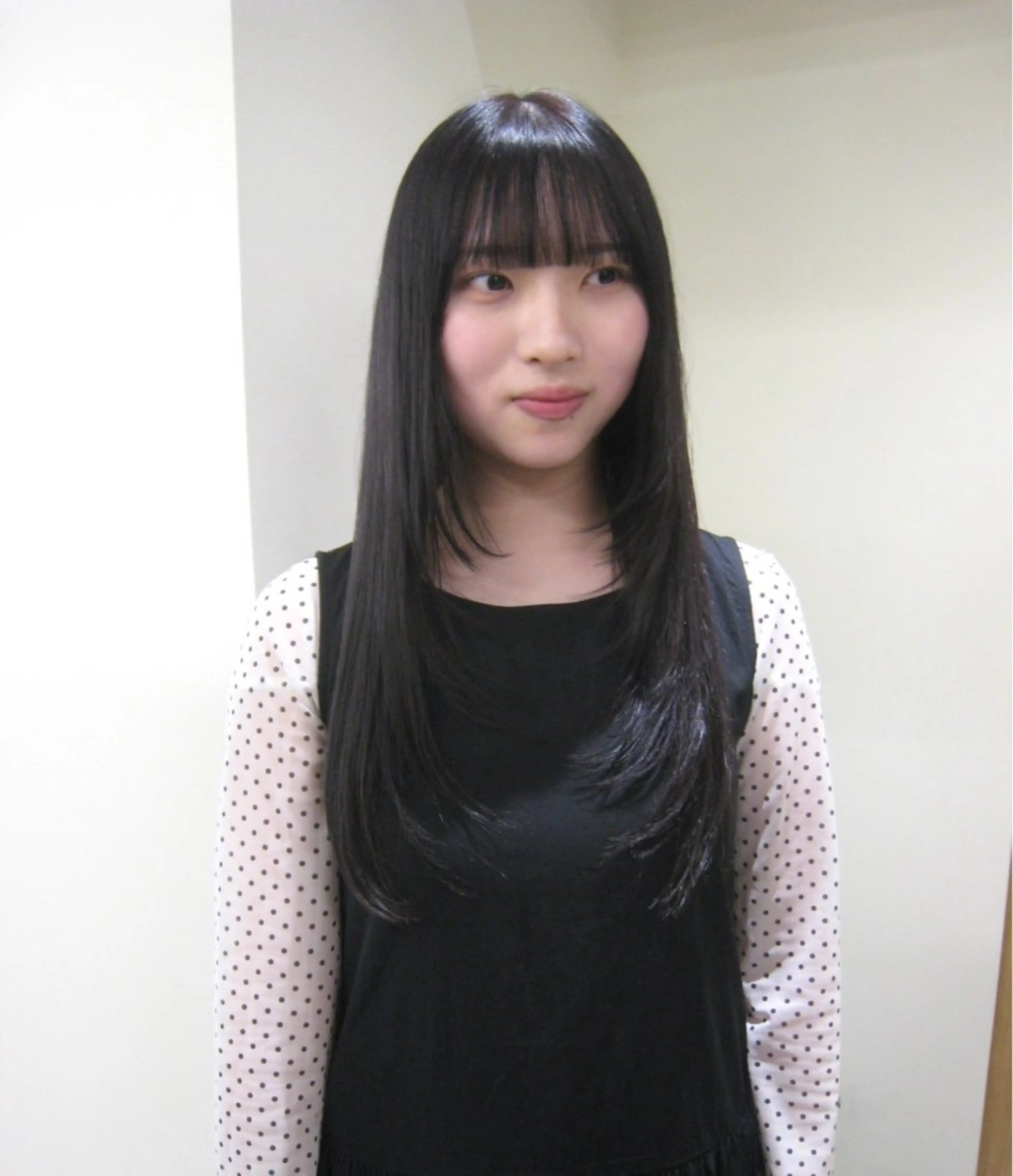 ロング カット ヘアカラー トリートメント natsuki /HUIのヘアスタイル