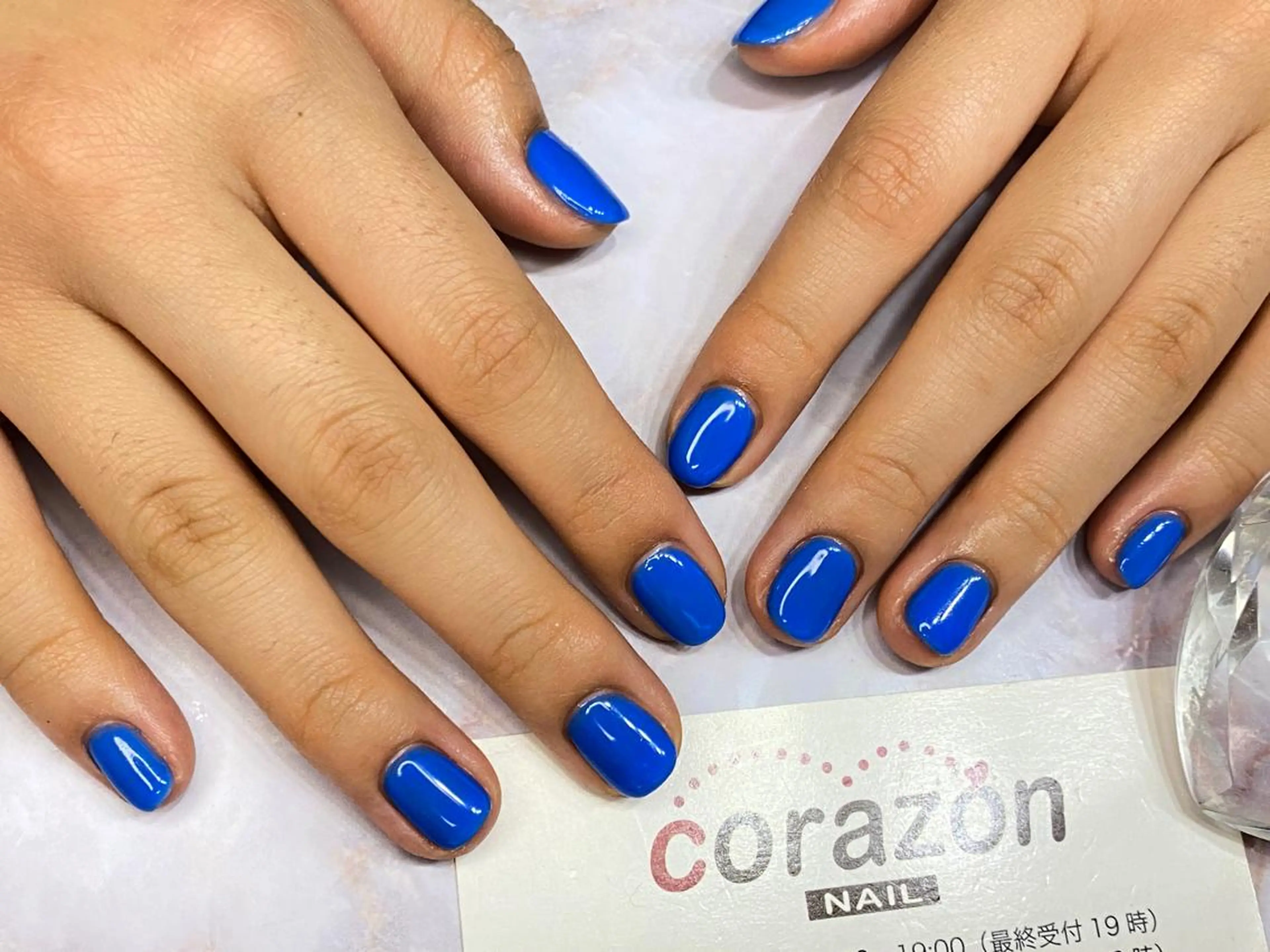 ネイル ジェルネイル ワンカラーネイル シンプルネイル corazon所属・ネイリスト aicoのネイルデザイン