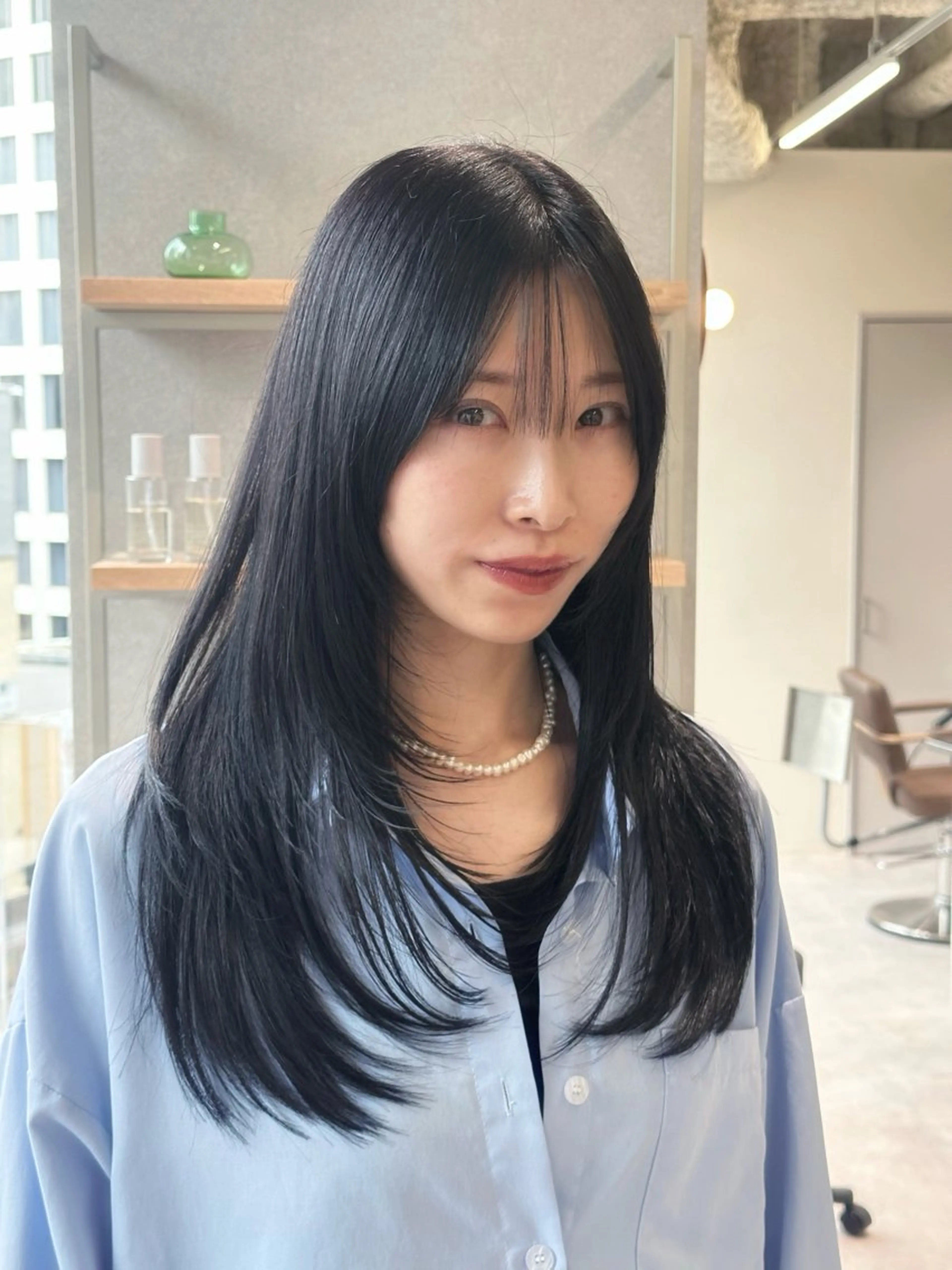 ロング カット ヘアカラー トリートメント 貴方以上に貴方の髪を 想う🌕野口昴夢のヘアスタイル