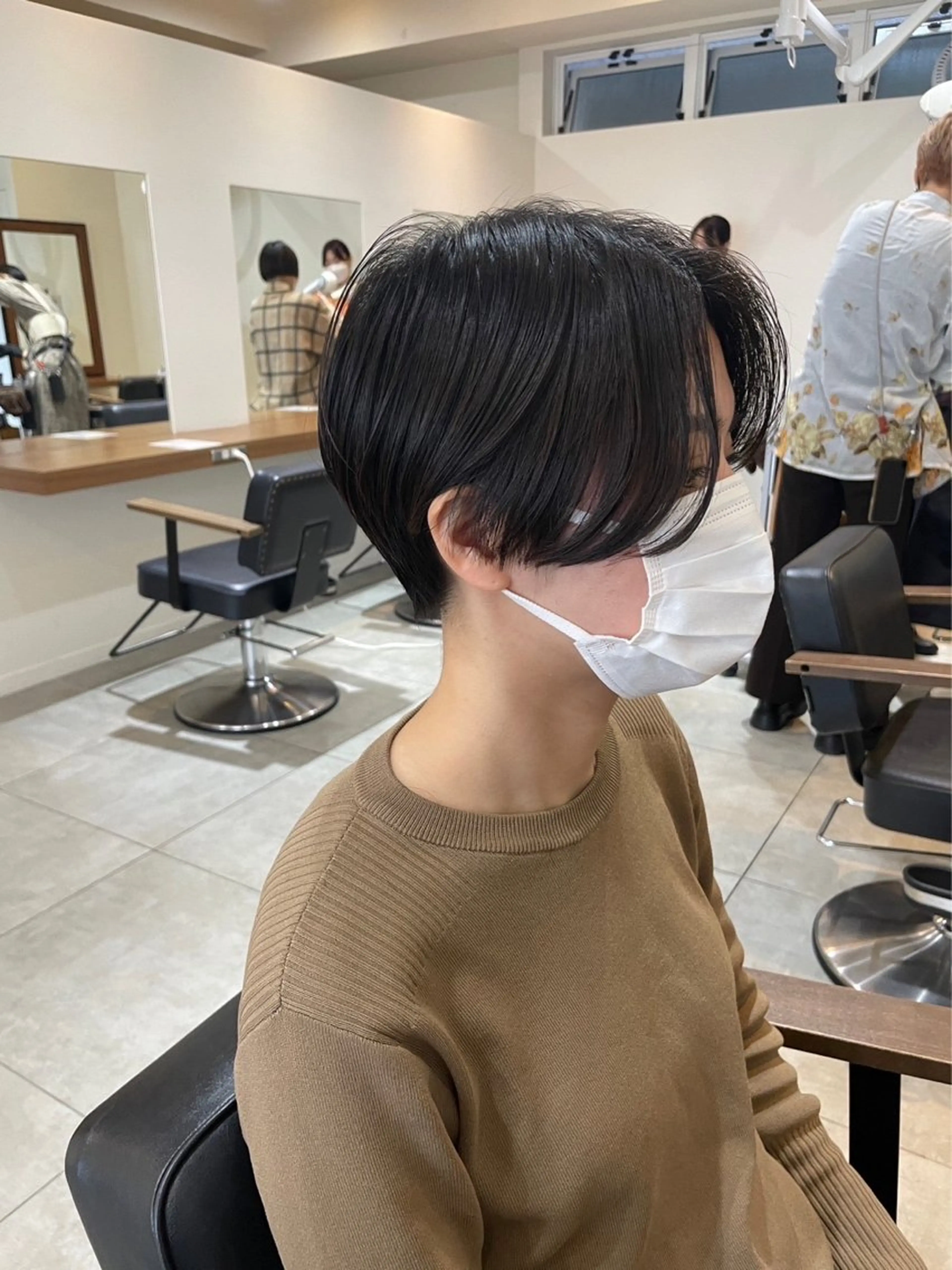 ショート 大島桃花 / 表参道 透明感カラーのヘアスタイル