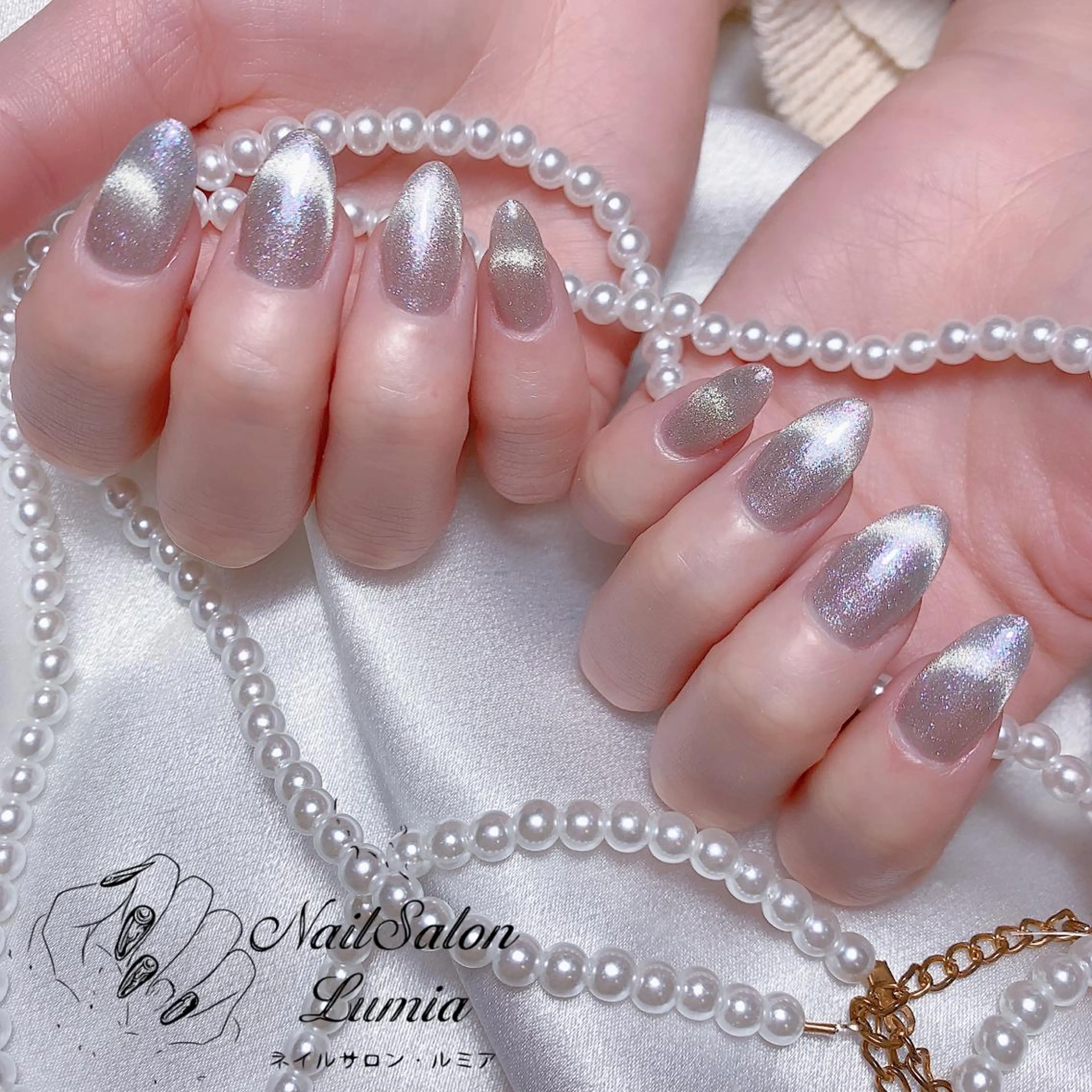 ネイル ハンドネイル ネイルサロン ルミア Lumia 店長のネイルデザイン