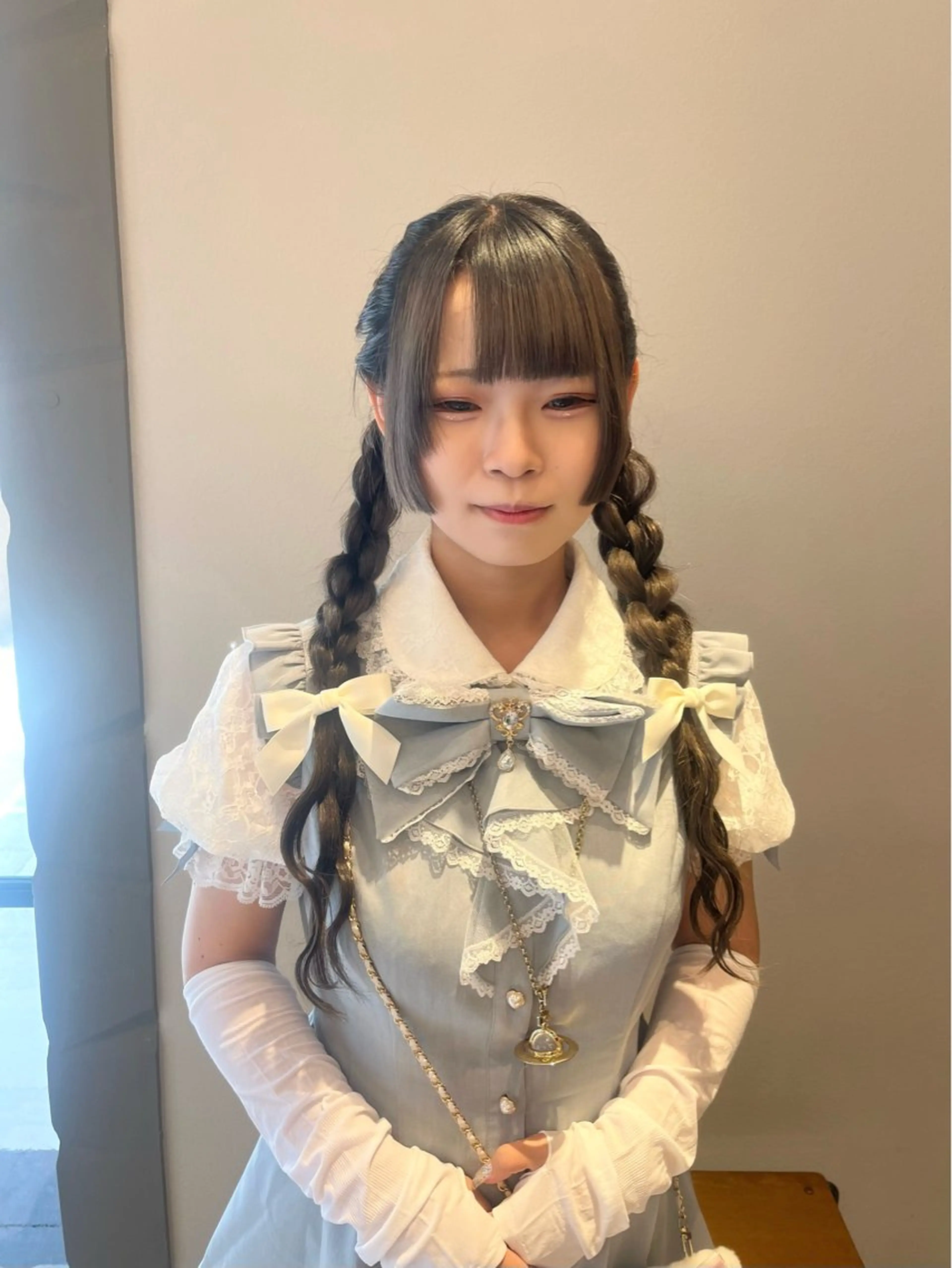 ヘアアレンジ ツインテール ヘアセット 顔周り/ガーリー /ヘアメ/あつはのヘアスタイル