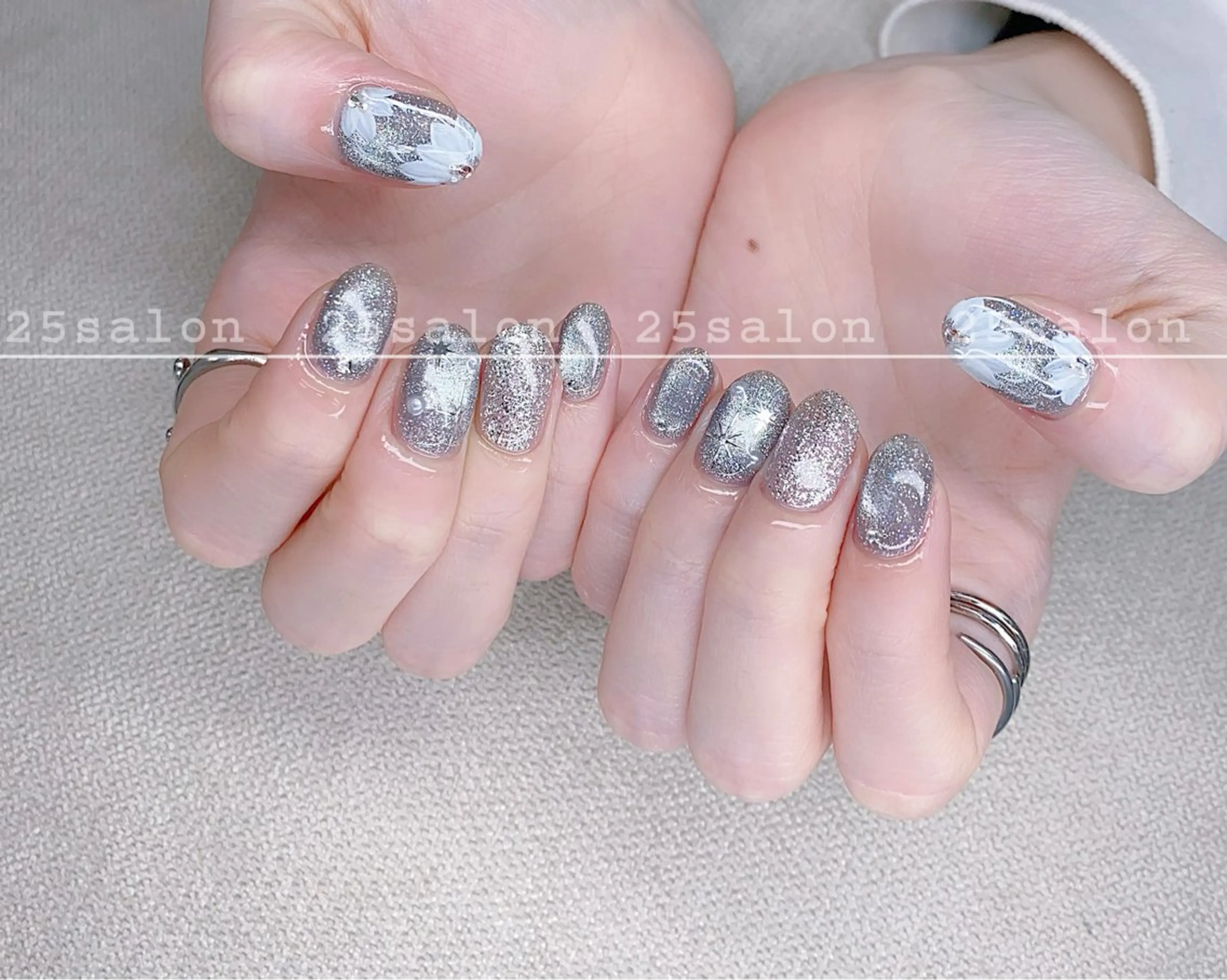 ネイル ジェルネイル 韓国ネイル ニュアンスネイル パラジェル ワンホンネイル 2 5のマツエク・マツパデザイン