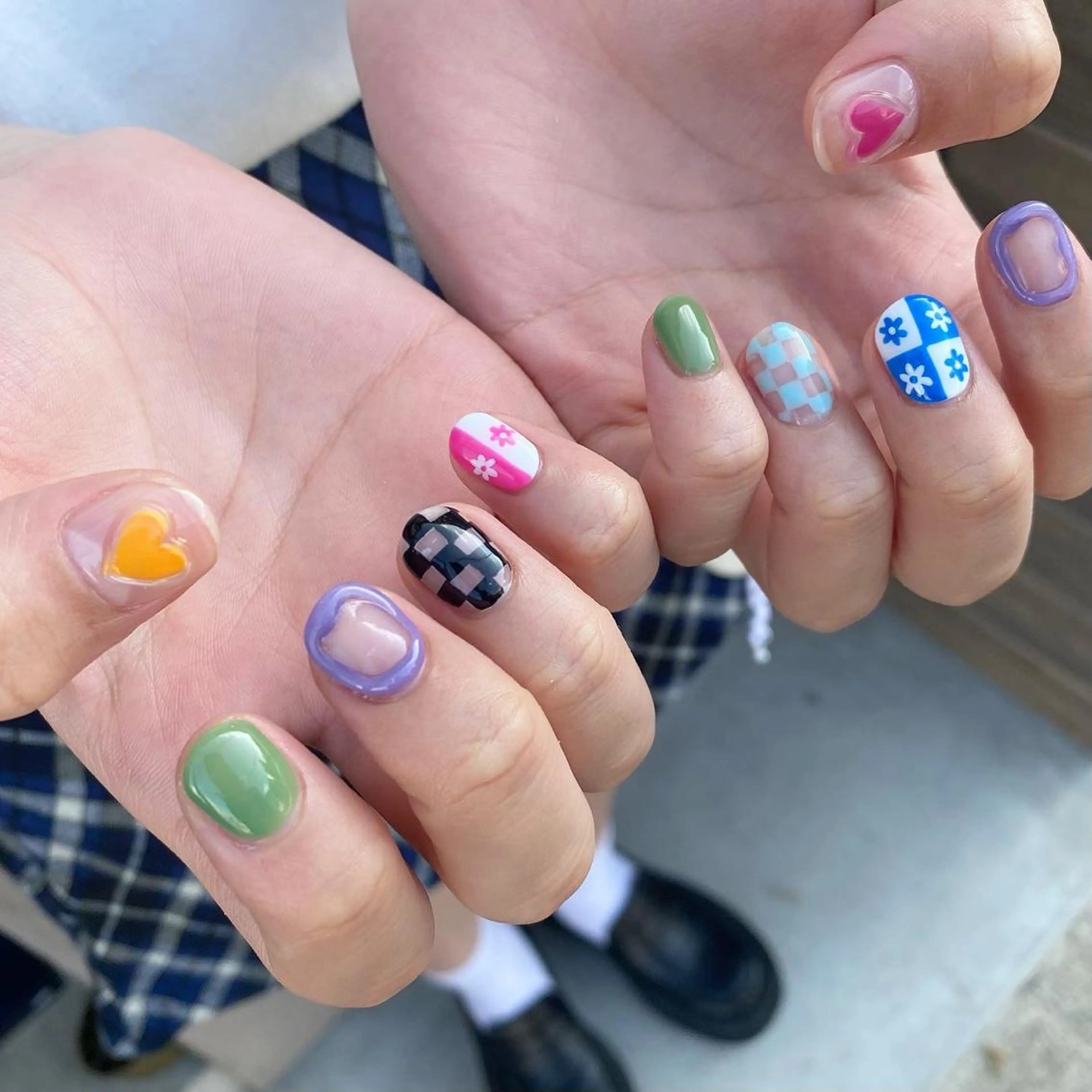 ネイル アートネイル ネイルチップ ハンドネイル Nail Adore.のネイルデザイン
